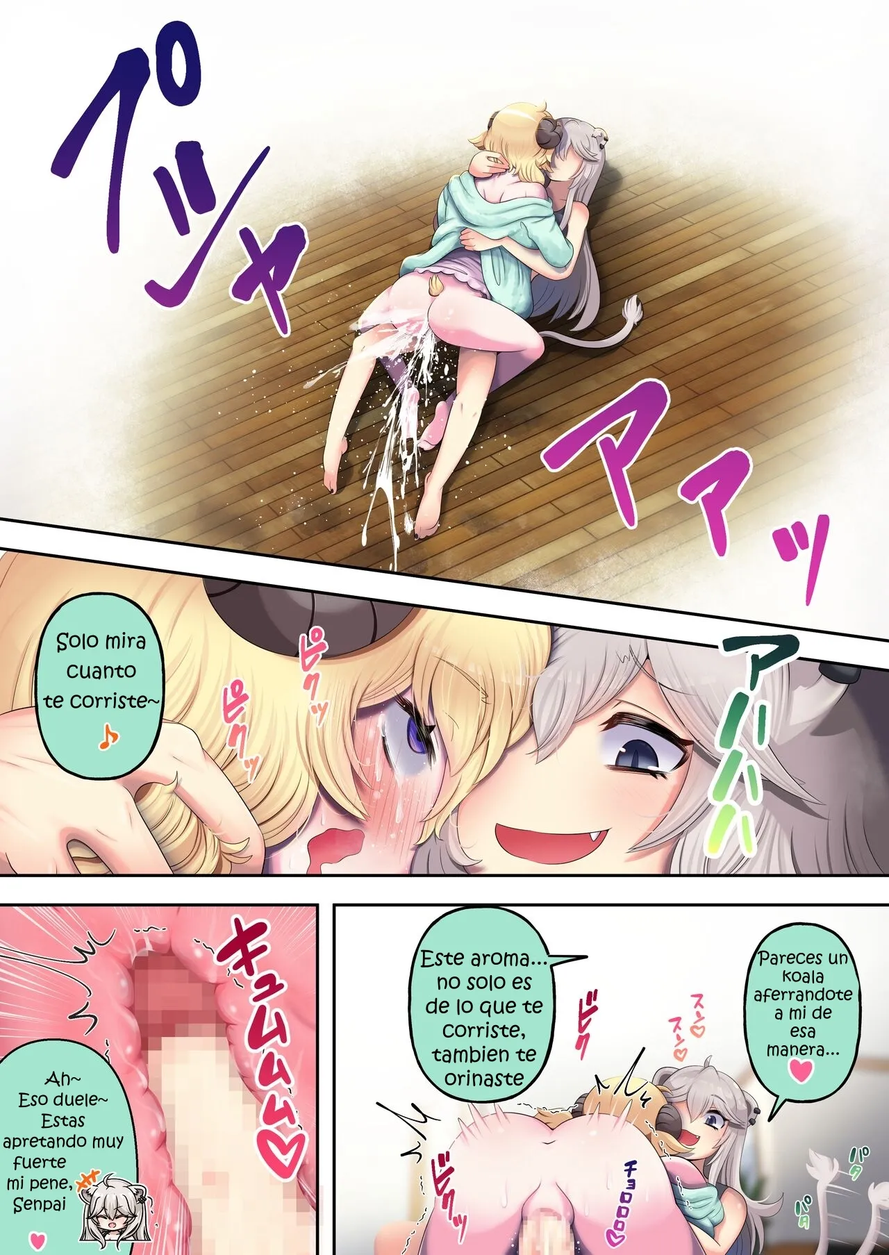 [Minominiya (Minomini)] Futashishi x Wata ♥Lion no Aijou Hyougen Hen♥ | Futashishi x Wata ♥La Expresión de Amor de Lalion♥ (Shishiro Botan, Tsunomaki Watame) [English] [Rabu&Desu translations] [Spanish] [PorLaCultura] numero di immagine  20