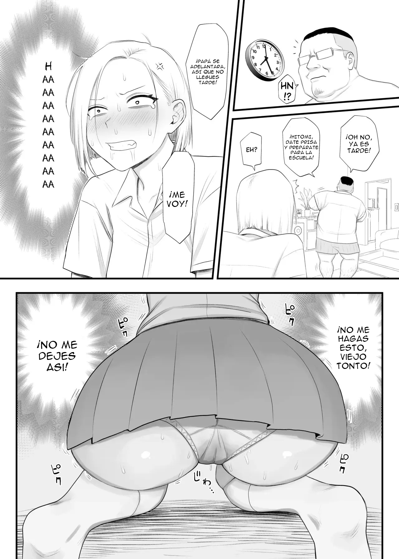 [Komaneko Jinja (Komaneko)] Tsundere Fathercon Kusagaya-san | Kusagaya-san, La Tsundere con Complejo de Padre {Spanish} {EbisuTraslade - Winder} 图片编号 10