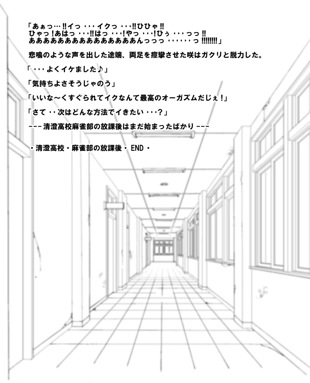 [Kurukurumaru (Kurumaru)] Batsu Game wa Kusuguri de (Saki) image number 25