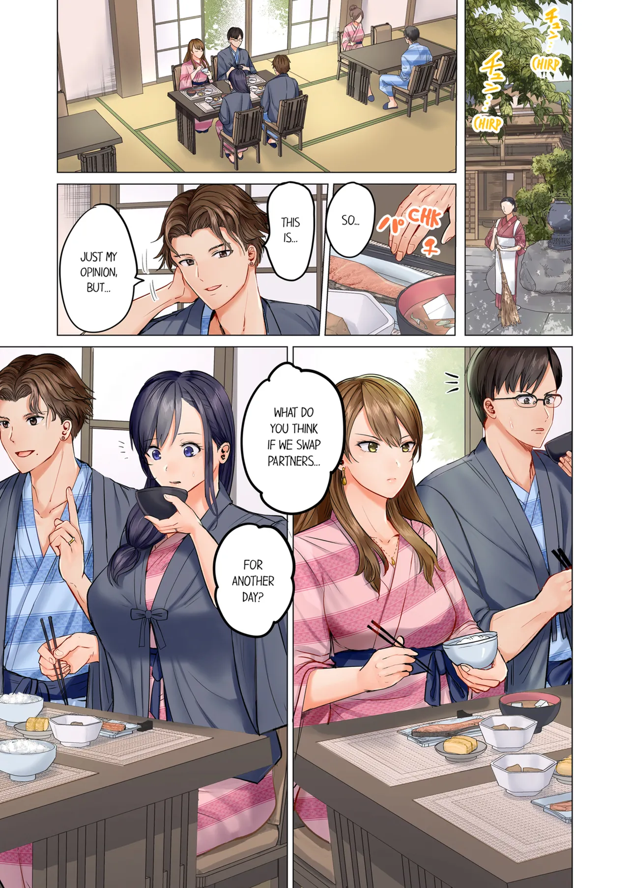 [Peter Mittsuru] Married Couple Swap ~He's Better Than My Husband~ Vol. 1 [English] [Decensored] [Ongoing] 图片编号 51