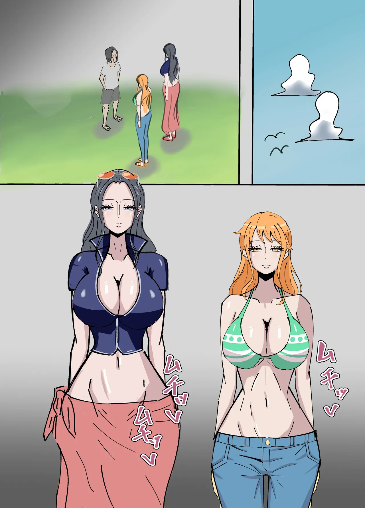 [絵描き外国人] ワンピ×無敵キモ男① 图片编号 38