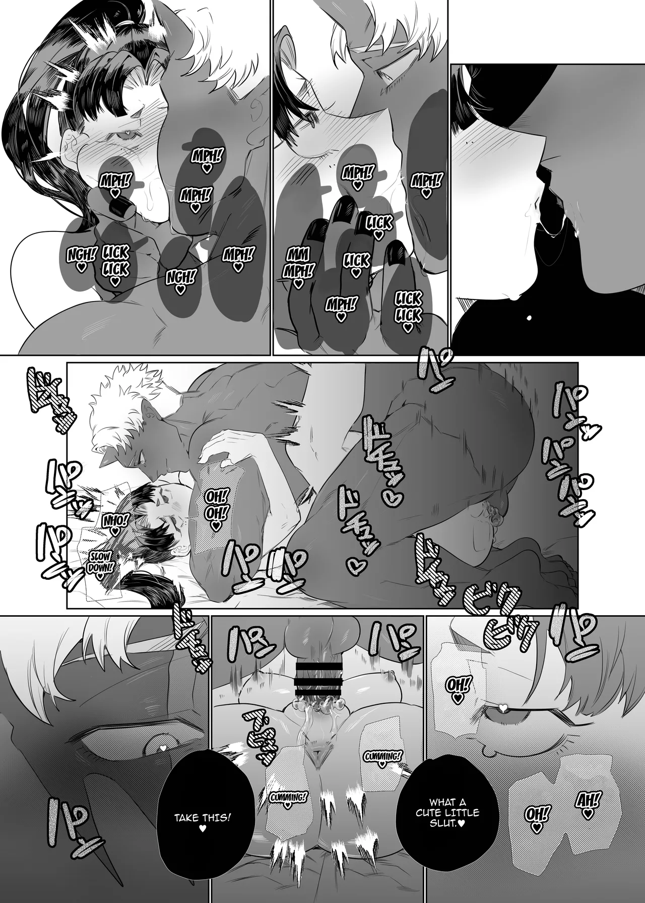 [Bonnou no Tamatebako (Nuchitsu Nanako)] Onnanoko no Momotarou to Deka Tsuyo Oni-san | Female Momotaro And The Huge, Strong Demon [English] {Doujins.com} изображение № 30