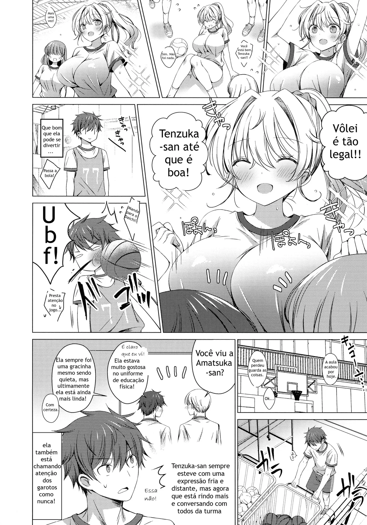 (C105) [Ice Cream (vanilla)] Ore wa Amatsuka-san no Milk Nomi-gakari!? 3 - I was assigned to drink Amatsuka-san's milk!? 3 [Portuguese-BR] image number 6