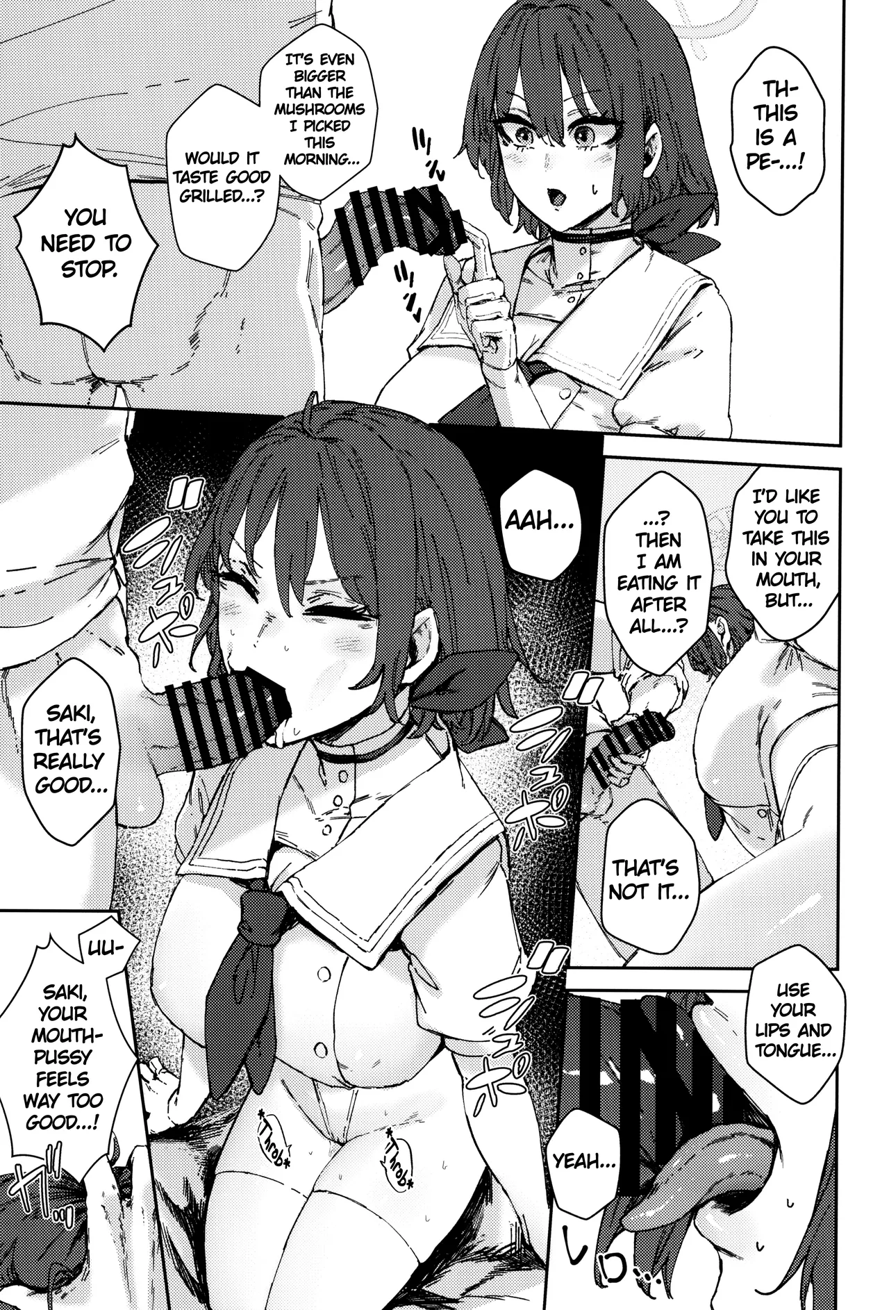 [Mandara Ryuuseigun (Signo Mandara)] Schale Senzoku Seishori Touban |  Schale's Dedicated Sexual Relief Liaison (Blue Archive) [English] {Doujins.com} [Digital] 이미지 번호 28