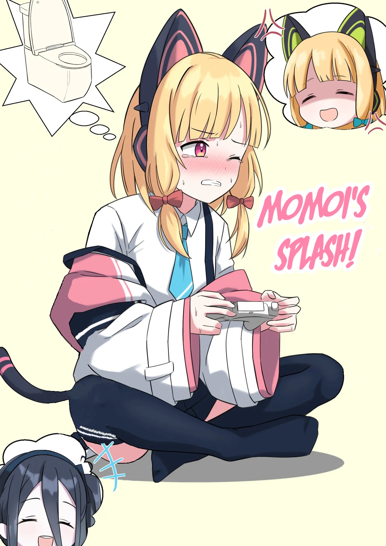 [Cake-ya-san (Ningen no Saga)] Momoi Splash! (Blue Archive) [English] изображение № 1