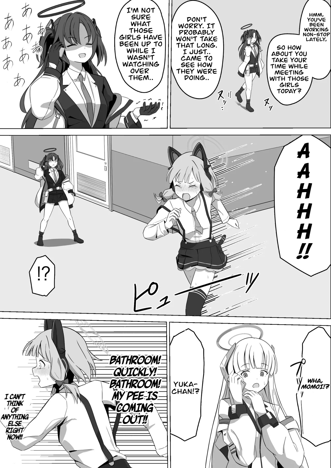 [Cake-ya-san (Ningen no Saga)] Momoi Splash! (Blue Archive) [English] изображение № 11