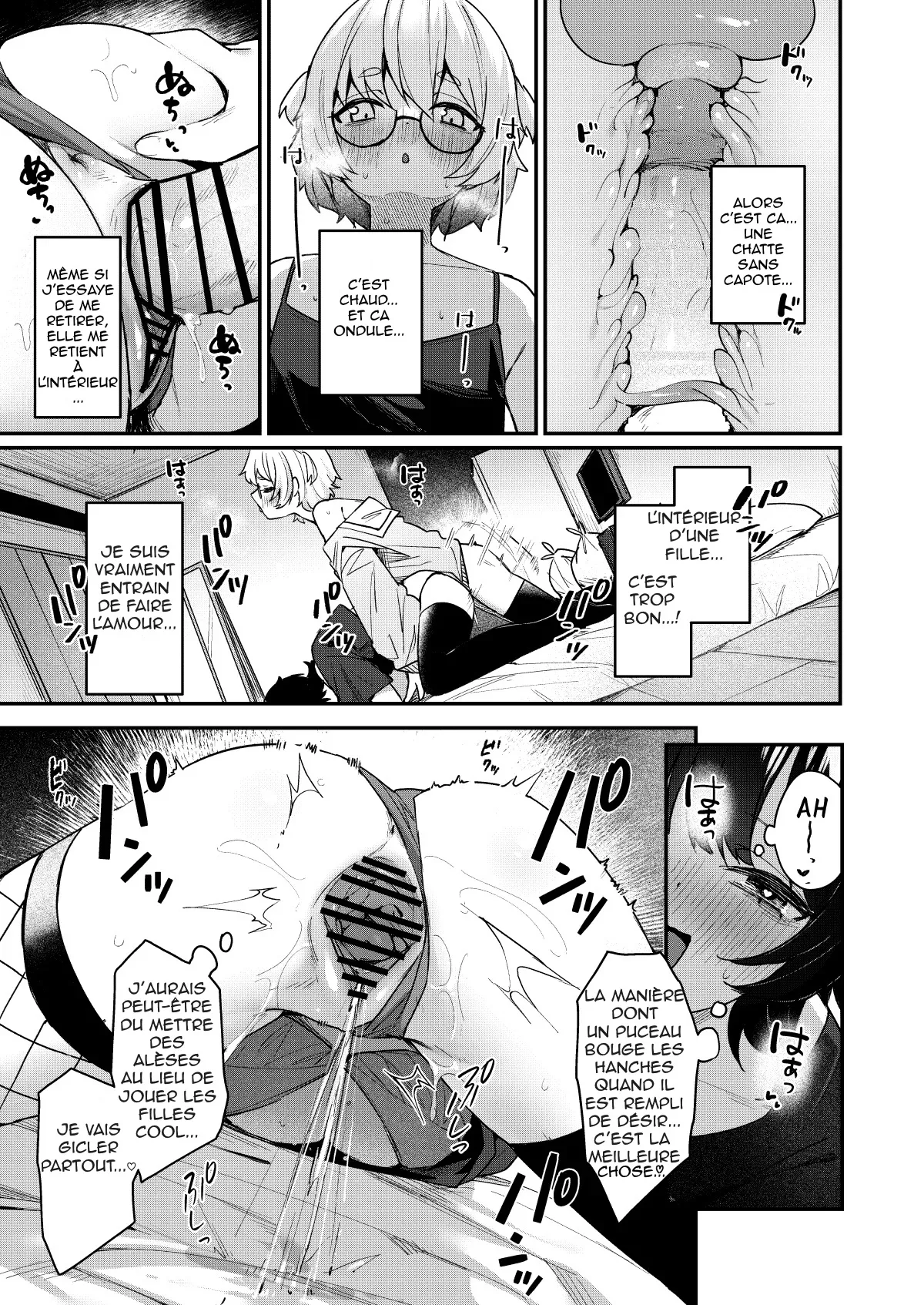 [Menbow Federation (Menbow)] Boku no Kimochi o Mote Asobu Doutei Kari Onee-san ni Shiboraremakuru Hanashi | Une chasseuse de puceaux m’a séduit et vidé sans pitié [French] [Shiru10] [Digital] imagen número 21