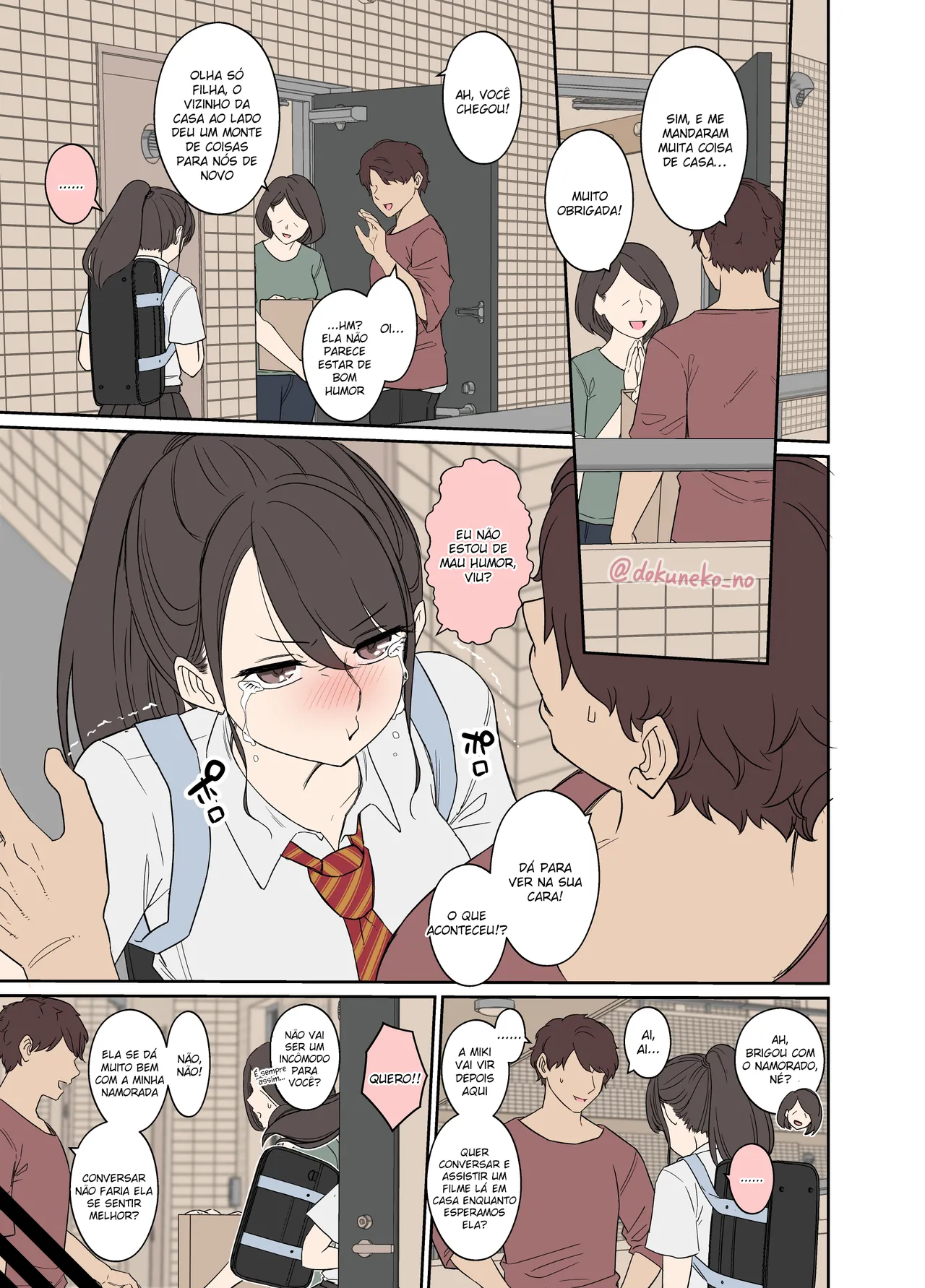 [Dokuneko Noil] Tonari ni Sumu Onnanoko ni Warui Koto o Suru Hanashi (Zenpen) | Uma história sobre fazer coisas ruins com a garota que mora ao lado (Parte 1) [Portuguese-BR] [Legoshi] 이미지 번호 2