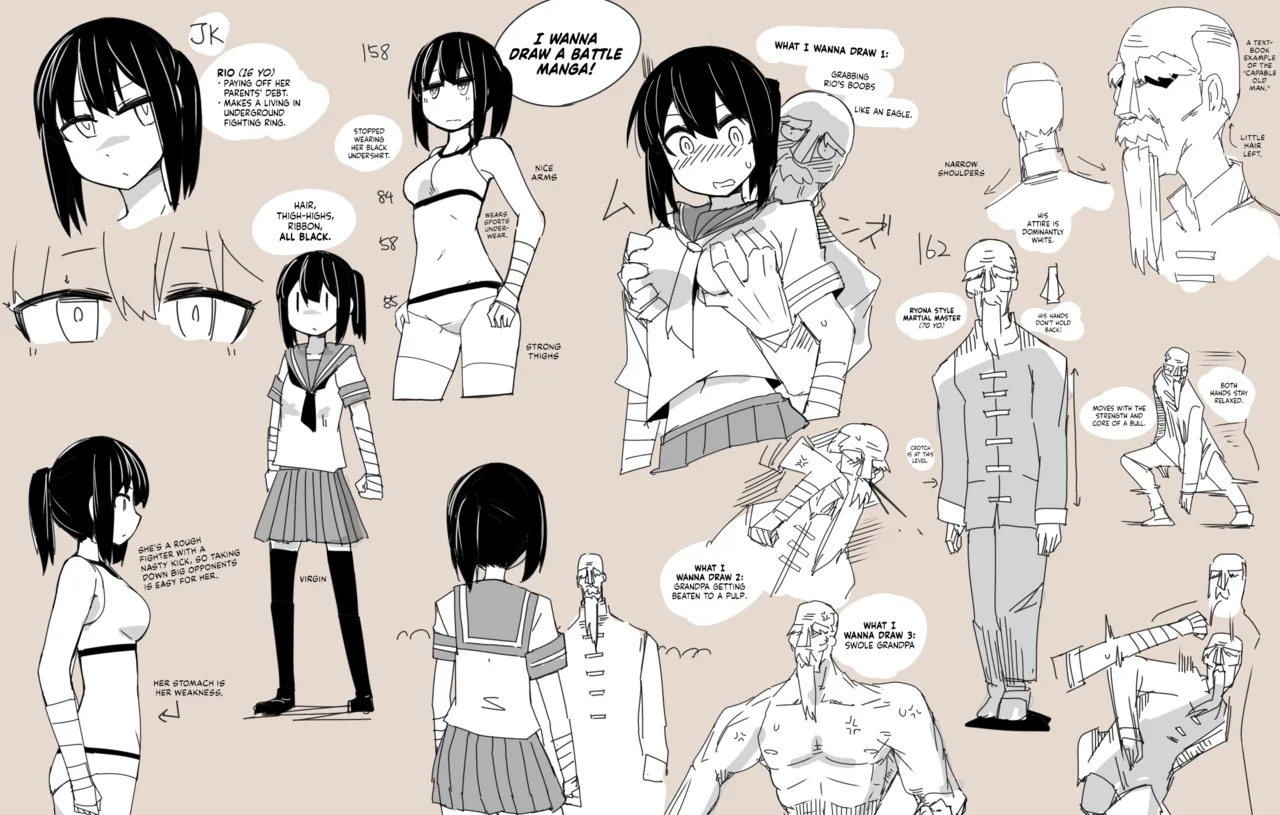 [Circle Pushishi (nnS)] Sailor Fuku Chika Kakutou | Underground Fight in a Sailor Uniform [English] [NudeSalad] 이미지 번호 3