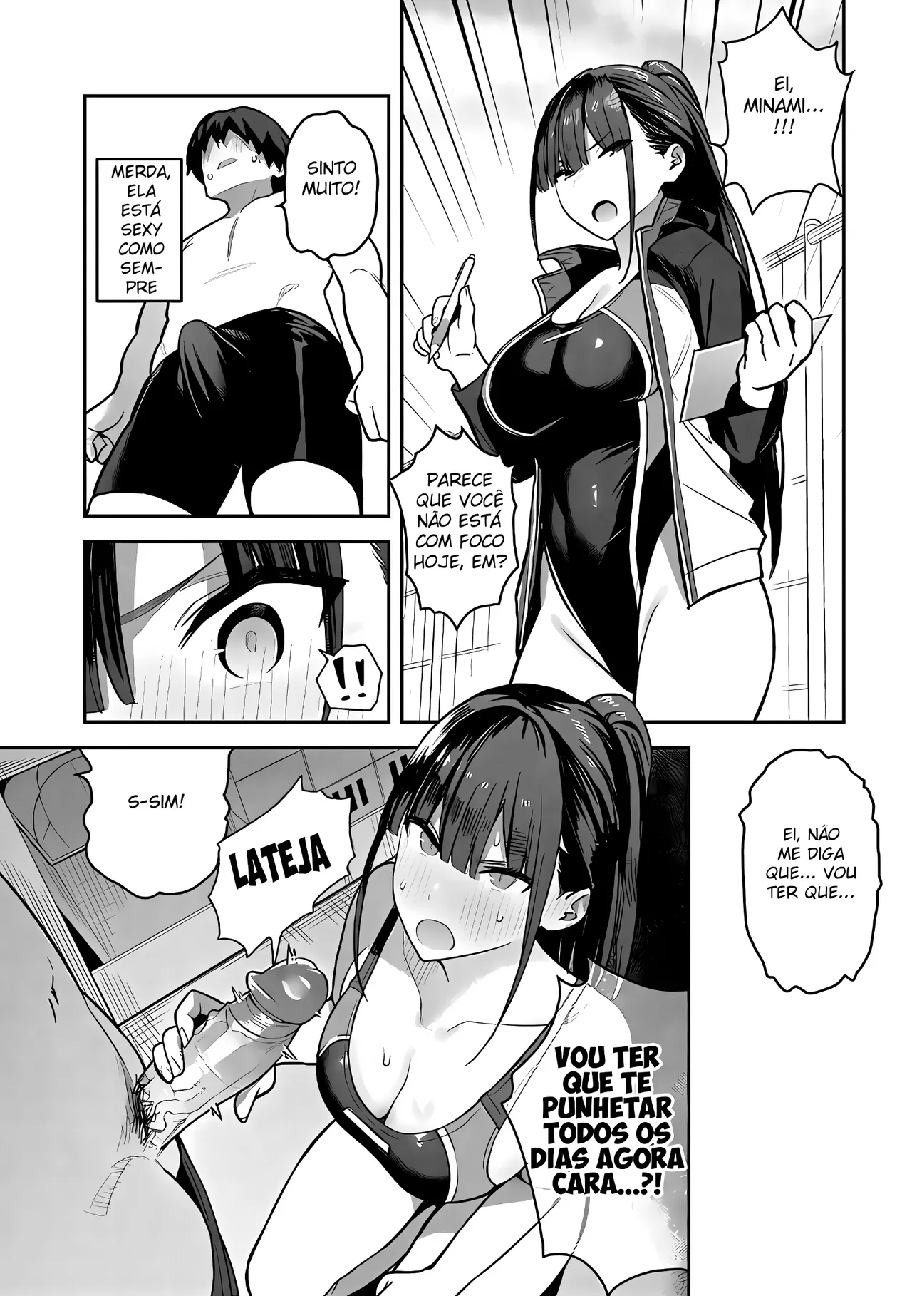 [Enokido] Kyouei Senpai ni Nuite morau | A presidente do clube de natação me fez gozar (COMIC Anthurium 2022-09) [Portuguese-BR] [Decensored] [Digital] image number 12