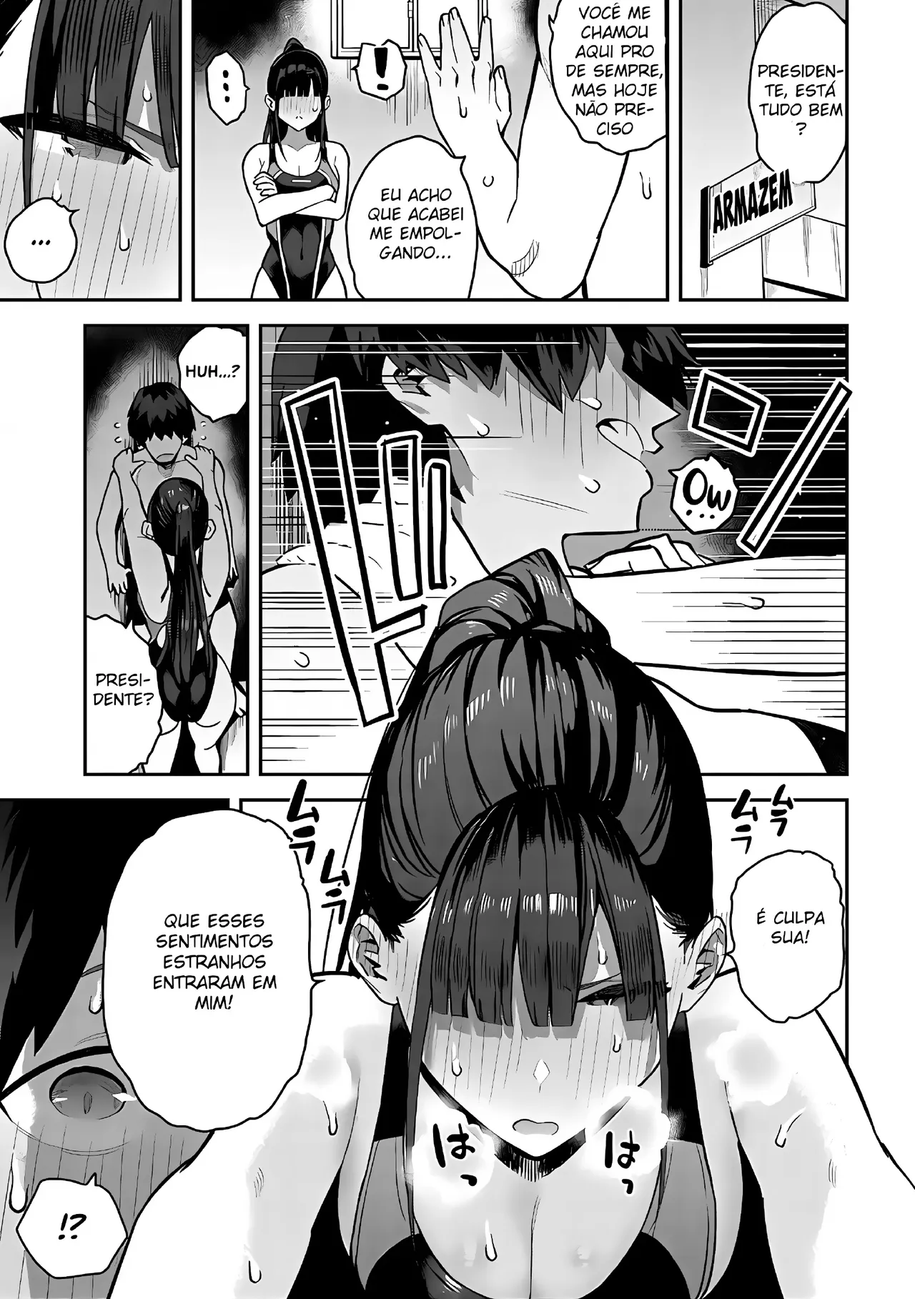 [Enokido] Kyouei Senpai ni Nuite morau | A presidente do clube de natação me fez gozar (COMIC Anthurium 2022-09) [Portuguese-BR] [Decensored] [Digital] image number 20