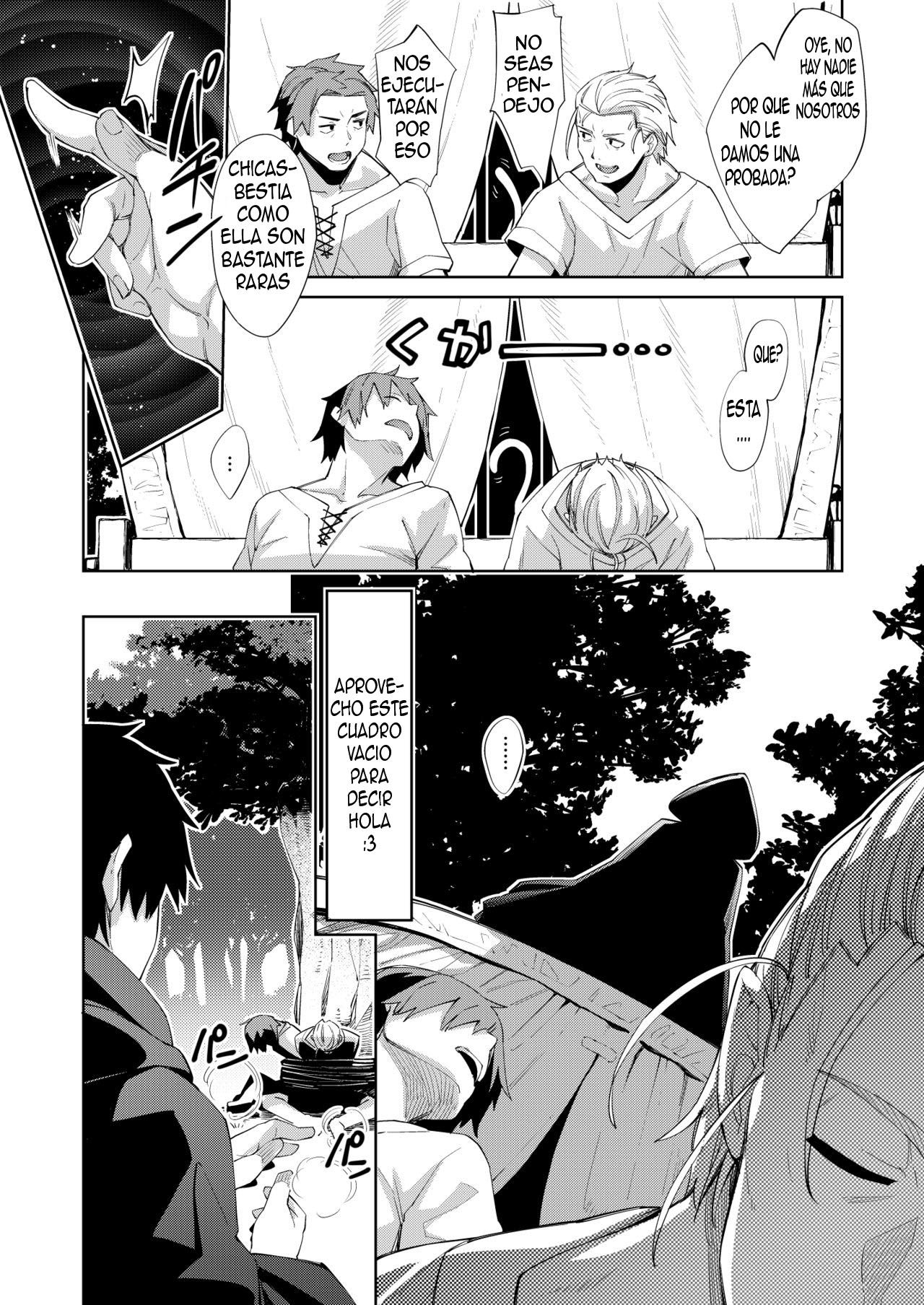 [Petapan (Akino Sora)] Isekai Kita no de Mahou o Sukebe na Koto ni Riyou Shiyou to Omou [Spanish] [Stick Horse] [Digital] image number 7