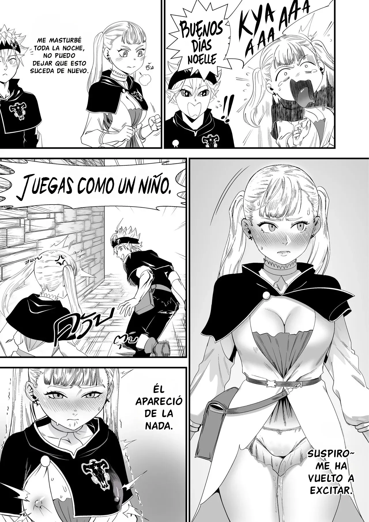[Black7] Black CLover Doujin | BLACK CLOVER ~Entrenando con Noelle~ (Black CLover) [Spanish] [GTKS] 画像番号 5