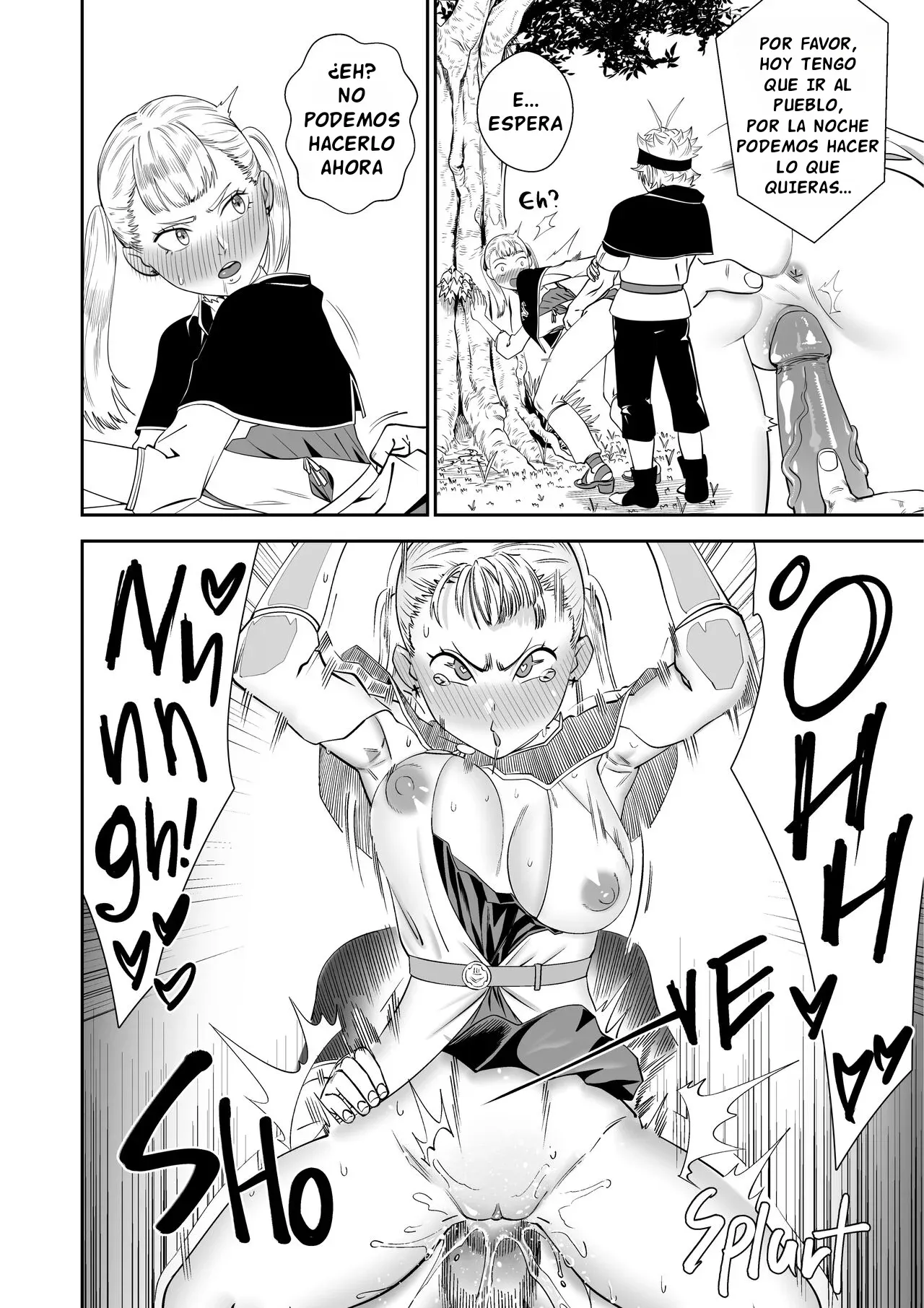 [Black7] Black CLover Doujin | BLACK CLOVER ~Entrenando con Noelle~ (Black CLover) [Spanish] [GTKS] 画像番号 22
