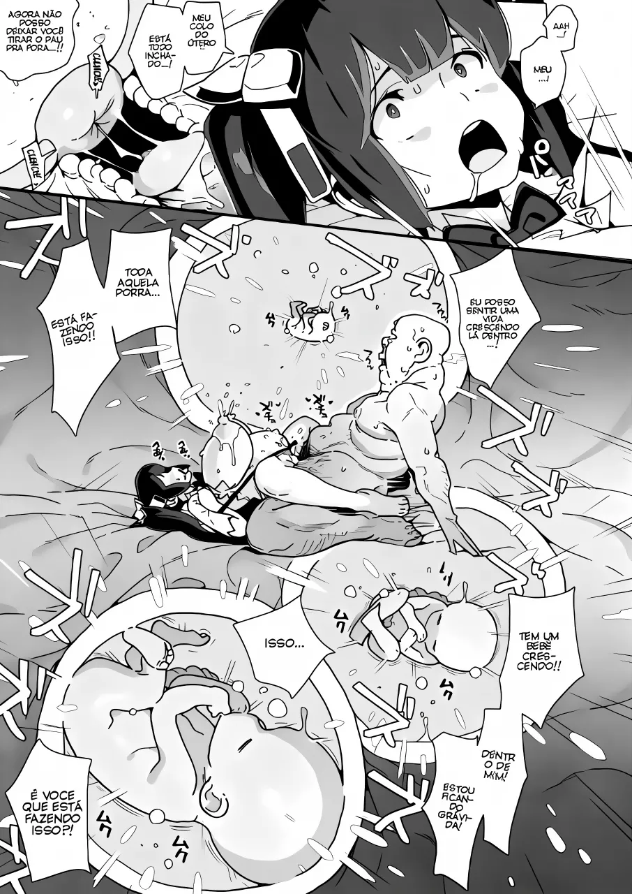 [Entelekheia (Chirumakuro)] Himogami-sama to Hitobanchuu taiekikoukan (Dungeon ni Deai o Motomeru no wa Machigatteiru Darou ka) [Portuguese-BR] [Decensored] [Digital] numero di immagine  74