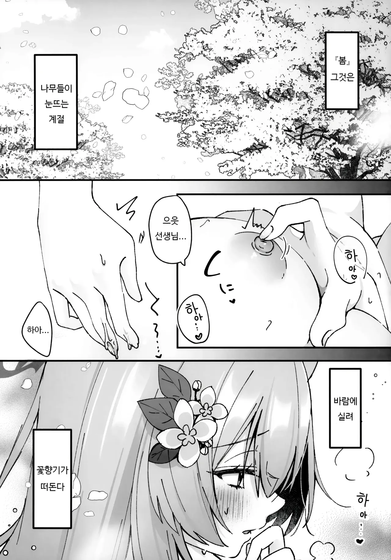 (Sensei no Archive 13) [Dekoponzu (Sasakichi)] Hodokeru Kisetsu - A Season of Release | 풀어진 계절 (Blue Archive) [Korean] 이미지 번호 3