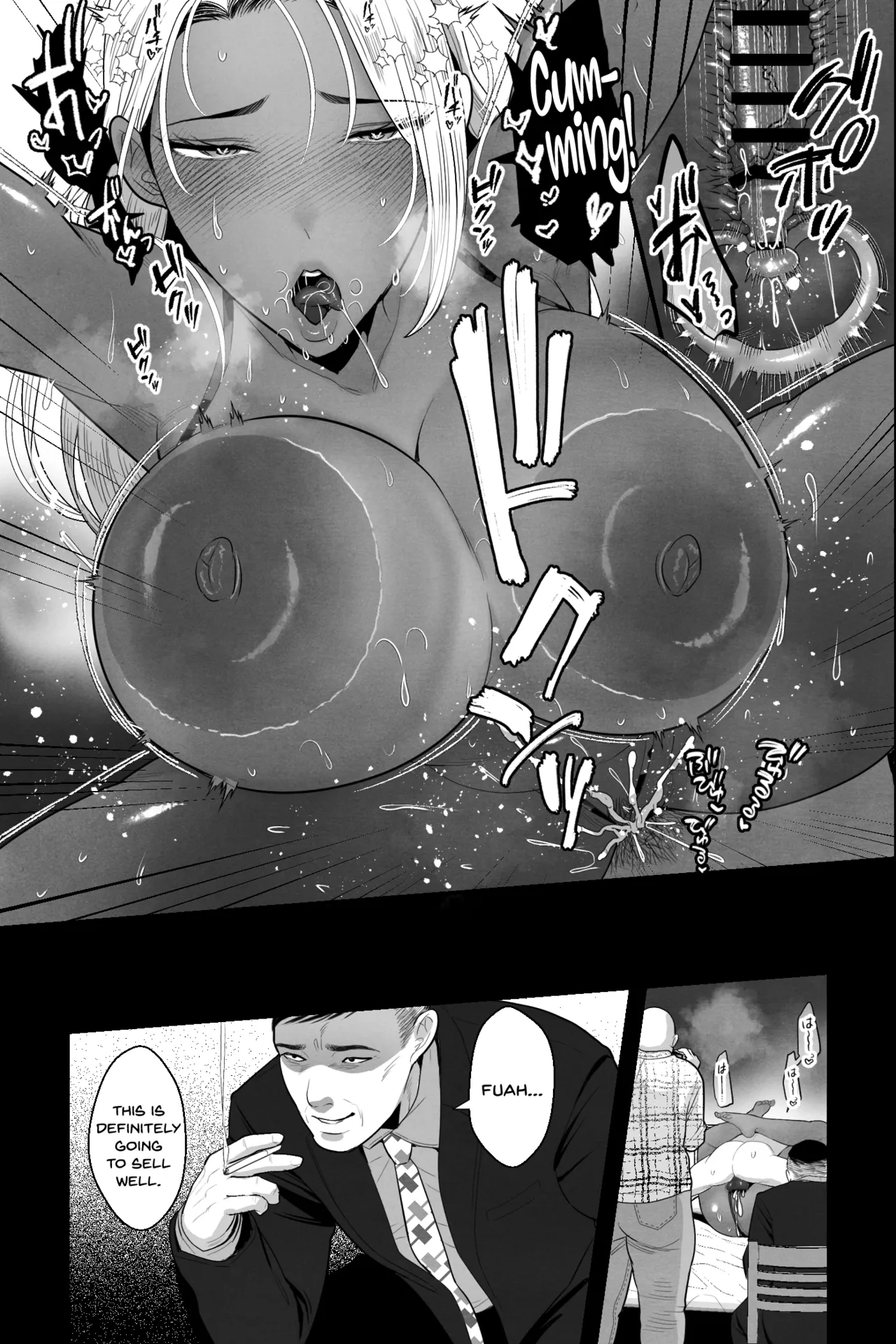 [Ginshio Honpo (Ginen)] Kinpatsu Kuro Gal no Hahaoya ga, Yami Beit de Damasarete Musuko to AV Satsuei [English] [SDTLs] изображение № 30