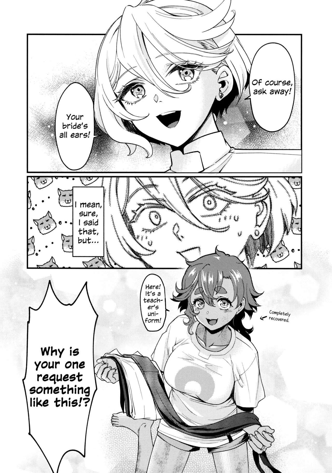 (C103) [Soramimi (Mytyl)] Oyome-san no Gohoubi | The Bride's Reward (Mobile Suit Gundam: The Witch from Mercury) [English] image number 6