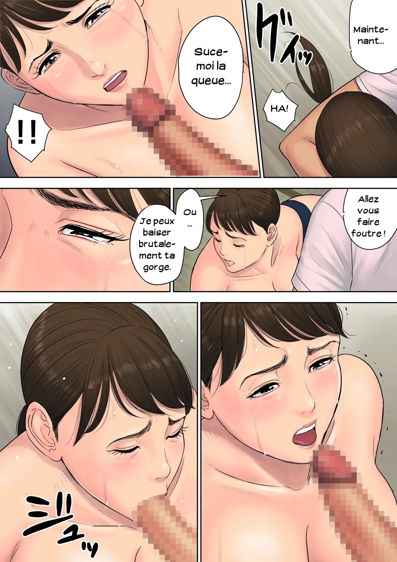 [Tamagou] Tokai kara Kita Otoko ~Kowasareta Inaka Tsuma~ | Deux citadins violent une paysanne [French] [Serviteur] numero di immagine  30