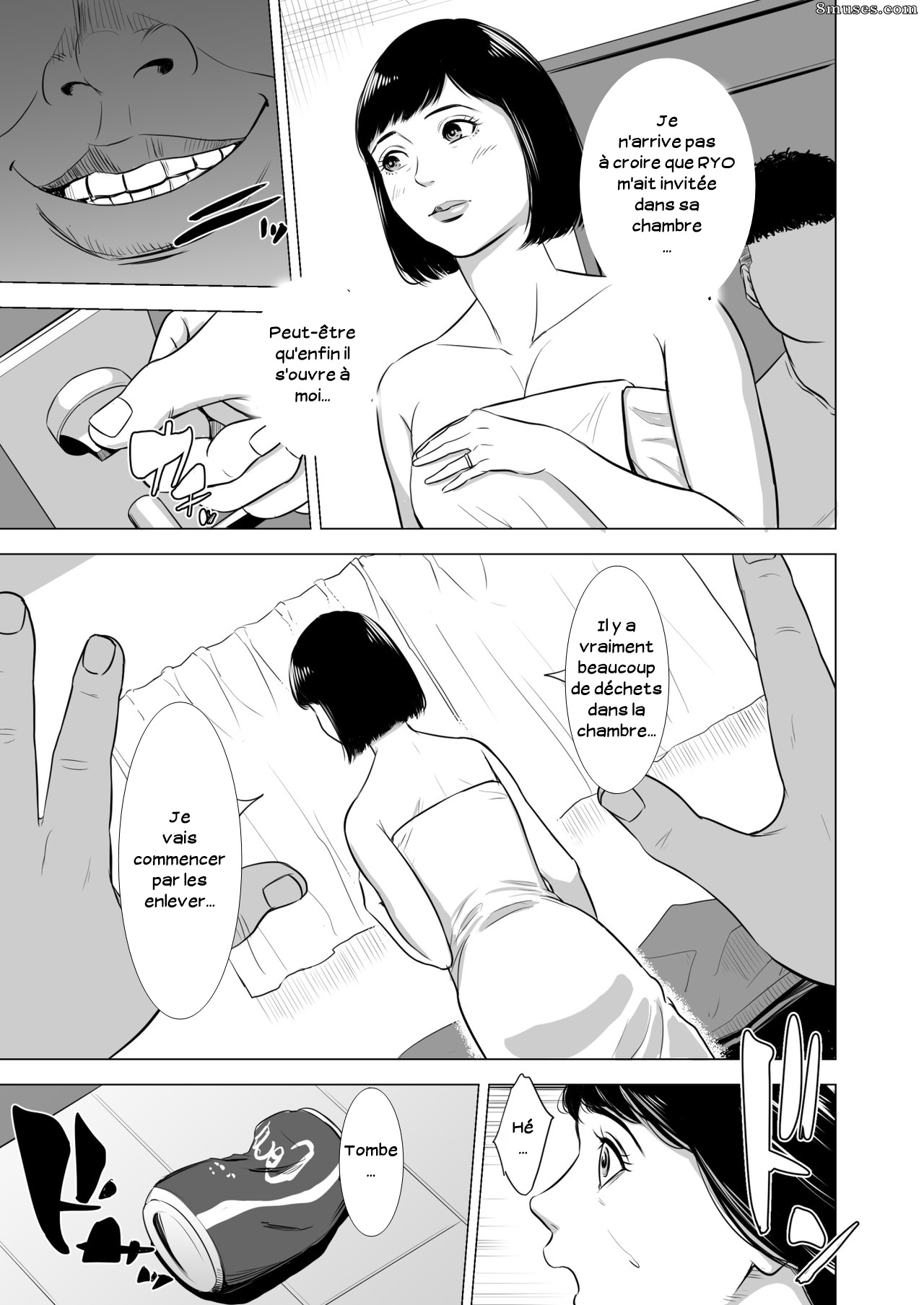 [Tamagou] Haha no Tsutome ~Hikikomori Musuko no Seishori Dougu~ | Mère sans effort [French] [Serviteur] 이미지 번호 14