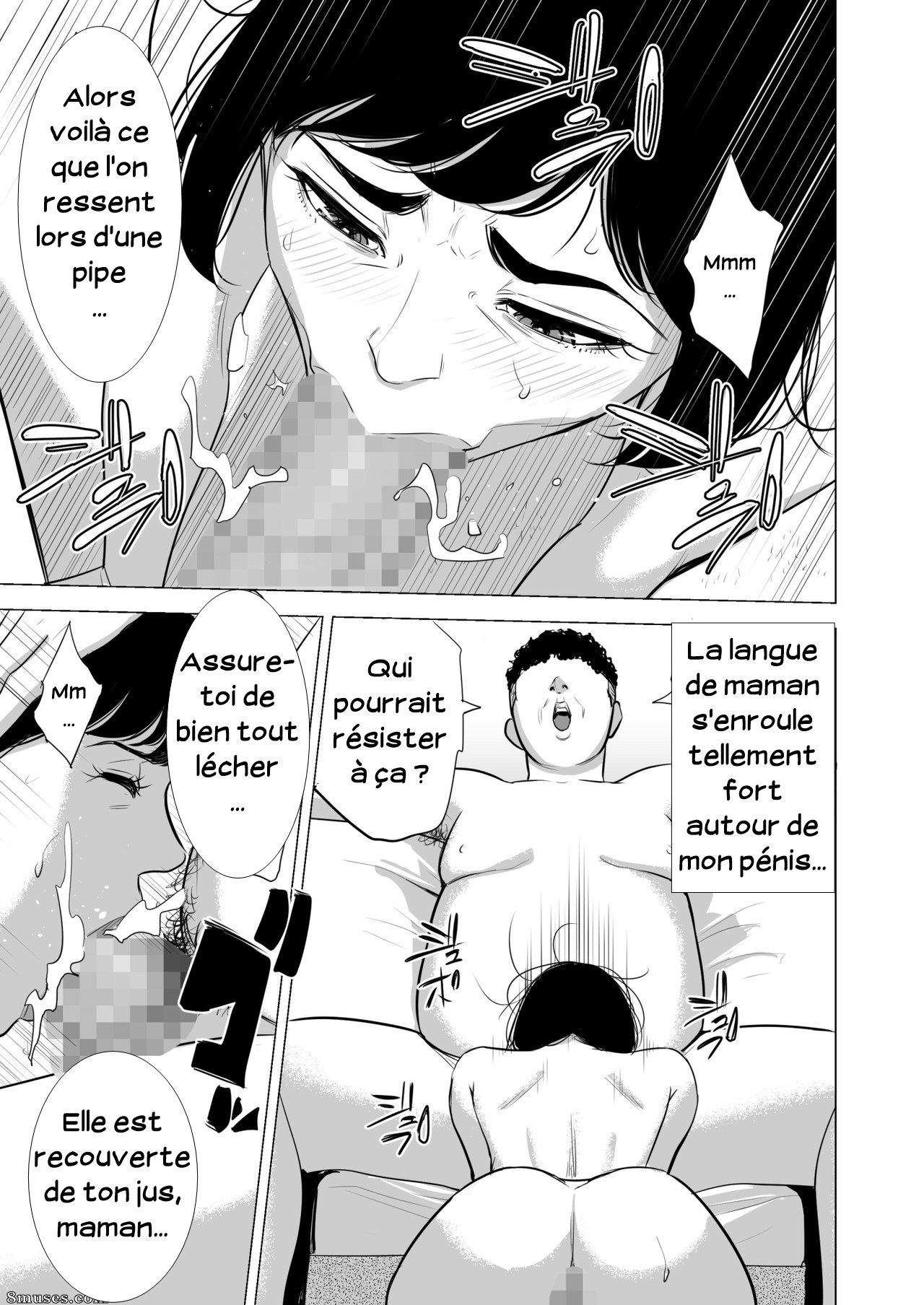 [Tamagou] Haha no Tsutome ~Hikikomori Musuko no Seishori Dougu~ | Mère sans effort [French] [Serviteur] 이미지 번호 36