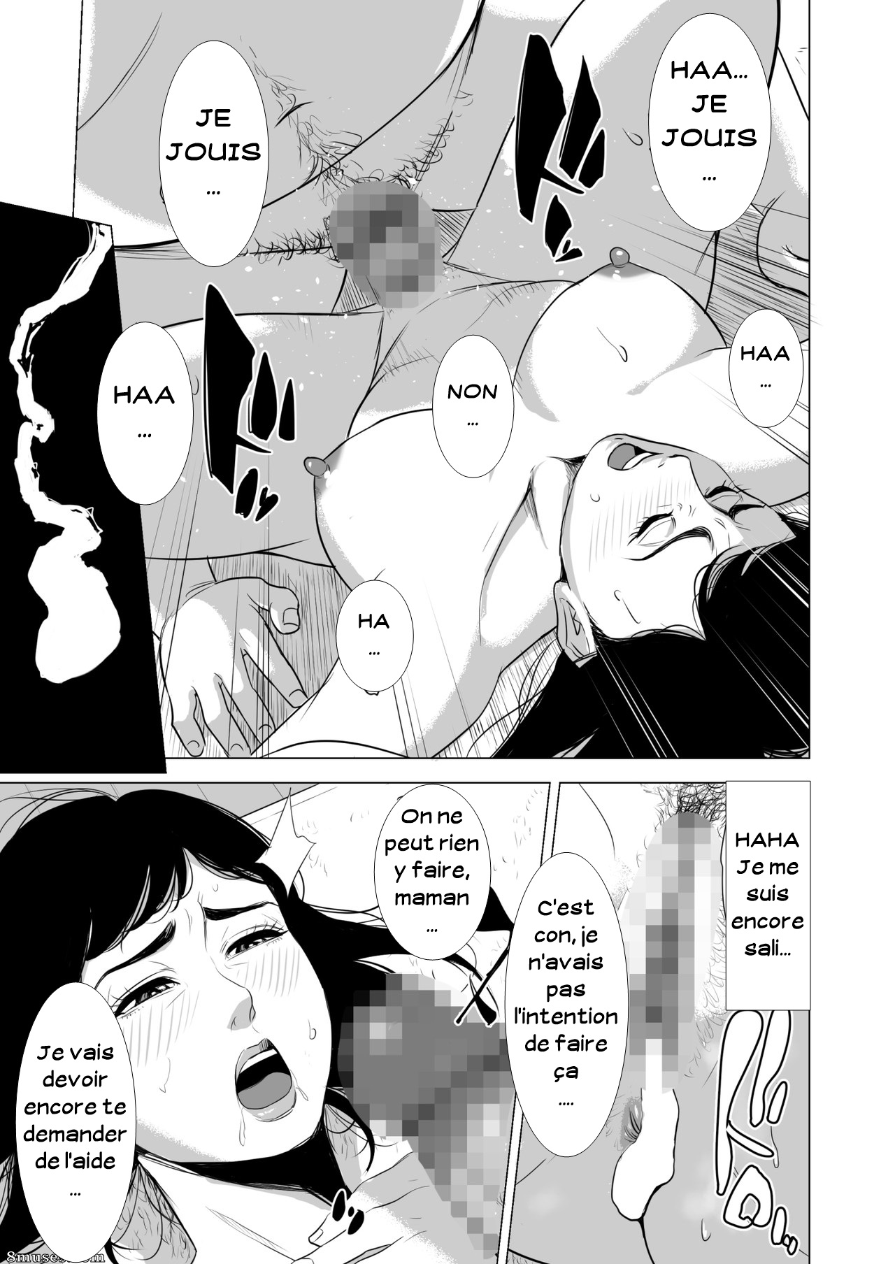 [Tamagou] Haha no Tsutome ~Hikikomori Musuko no Seishori Dougu~ | Mère sans effort [French] [Serviteur] 이미지 번호 38