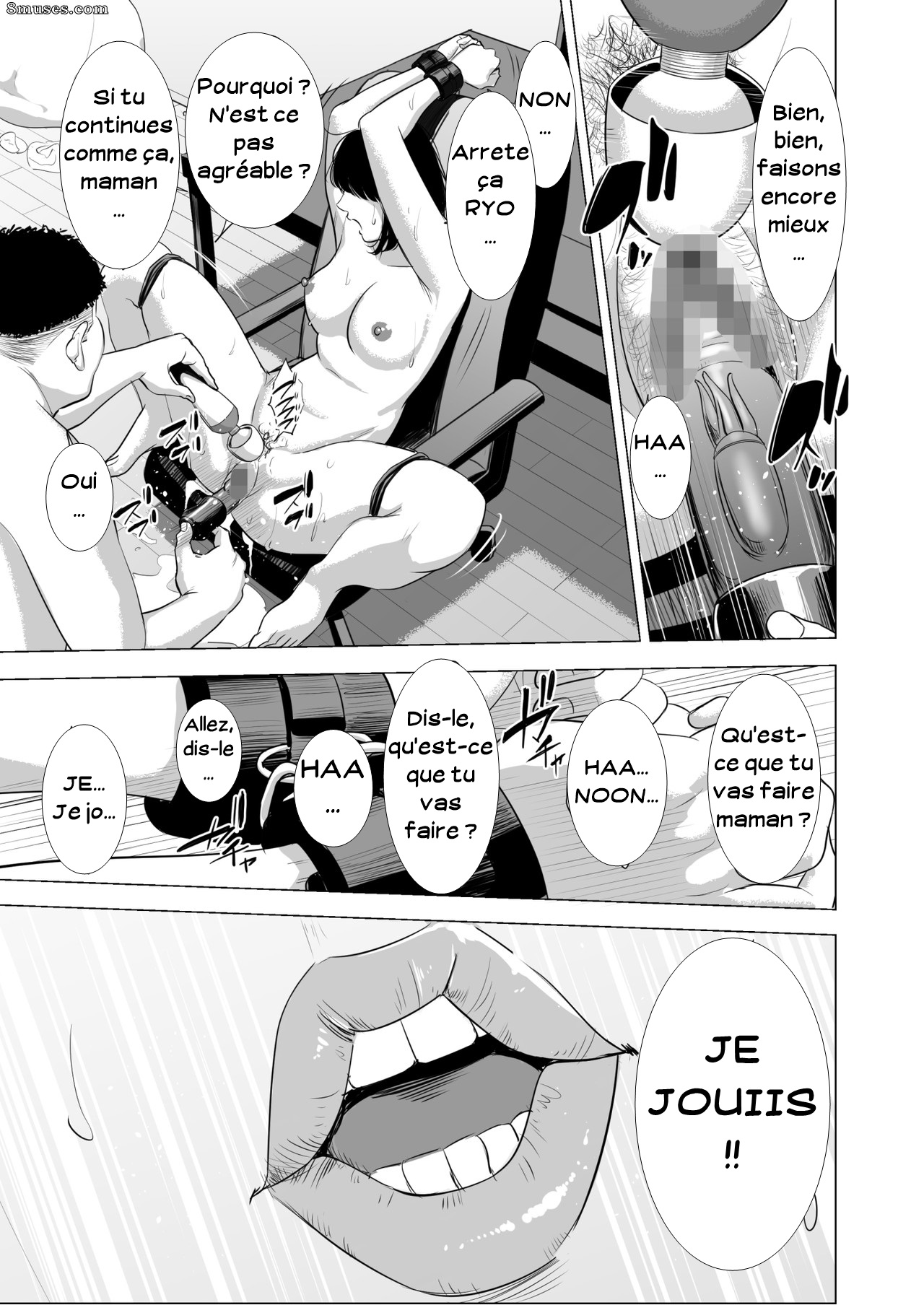 [Tamagou] Haha no Tsutome ~Hikikomori Musuko no Seishori Dougu~ | Mère sans effort [French] [Serviteur] 이미지 번호 56