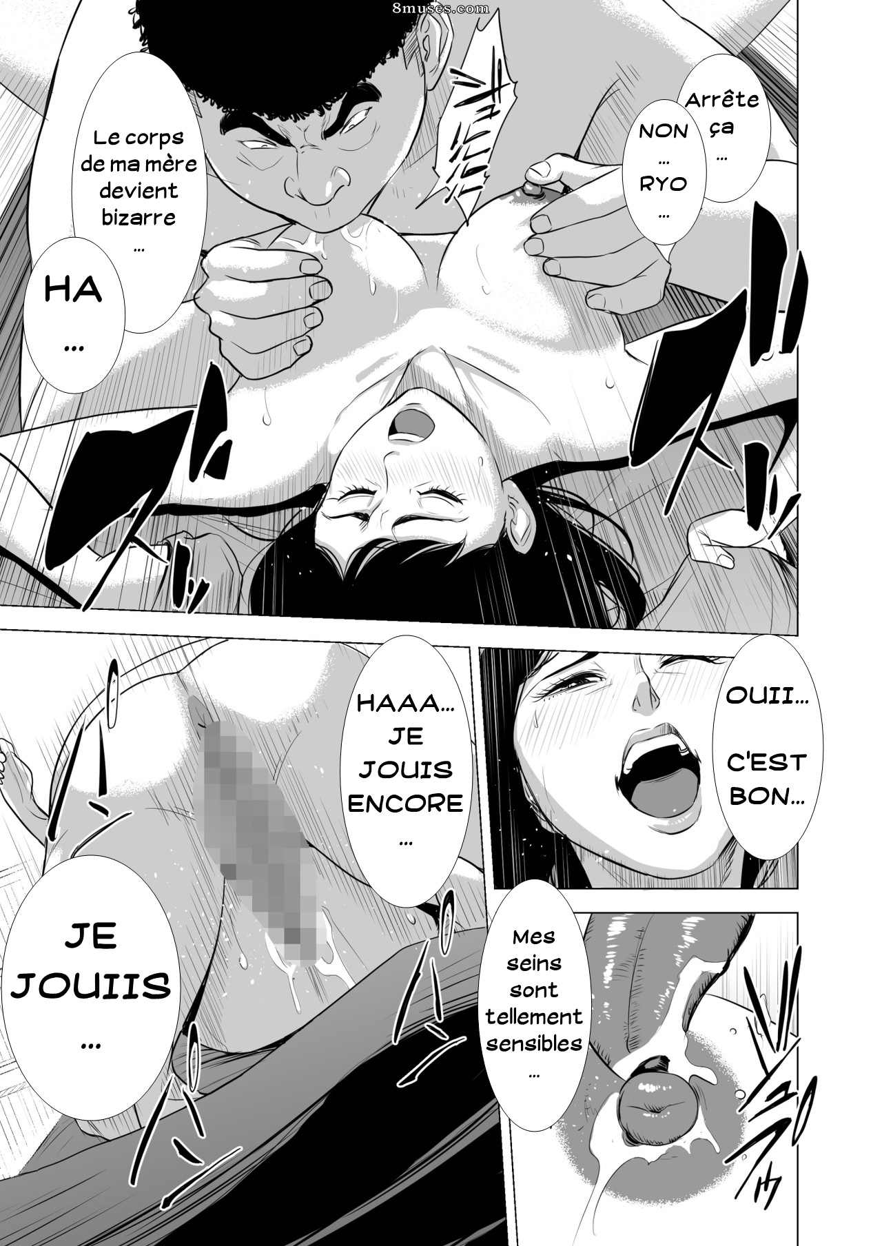 [Tamagou] Haha no Tsutome ~Hikikomori Musuko no Seishori Dougu~ | Mère sans effort [French] [Serviteur] 이미지 번호 66