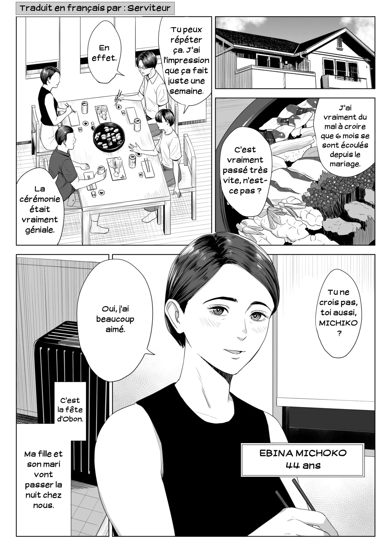 [Tamagou] Gibo no Tsukaeru Karada. | Utiliser ma belle-mère 01 [French] [Serviteur] Bildnummer 2