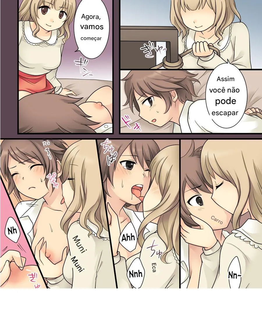 [Amuai Okashi Seisakusho (Amuai, Kuratsuka Riko)] Leskko ni Otoko no Yosa o Oshieyou to Shitara Nyotaika Choukyou Sareta Ore [Portuguese-BR] Bildnummer 10