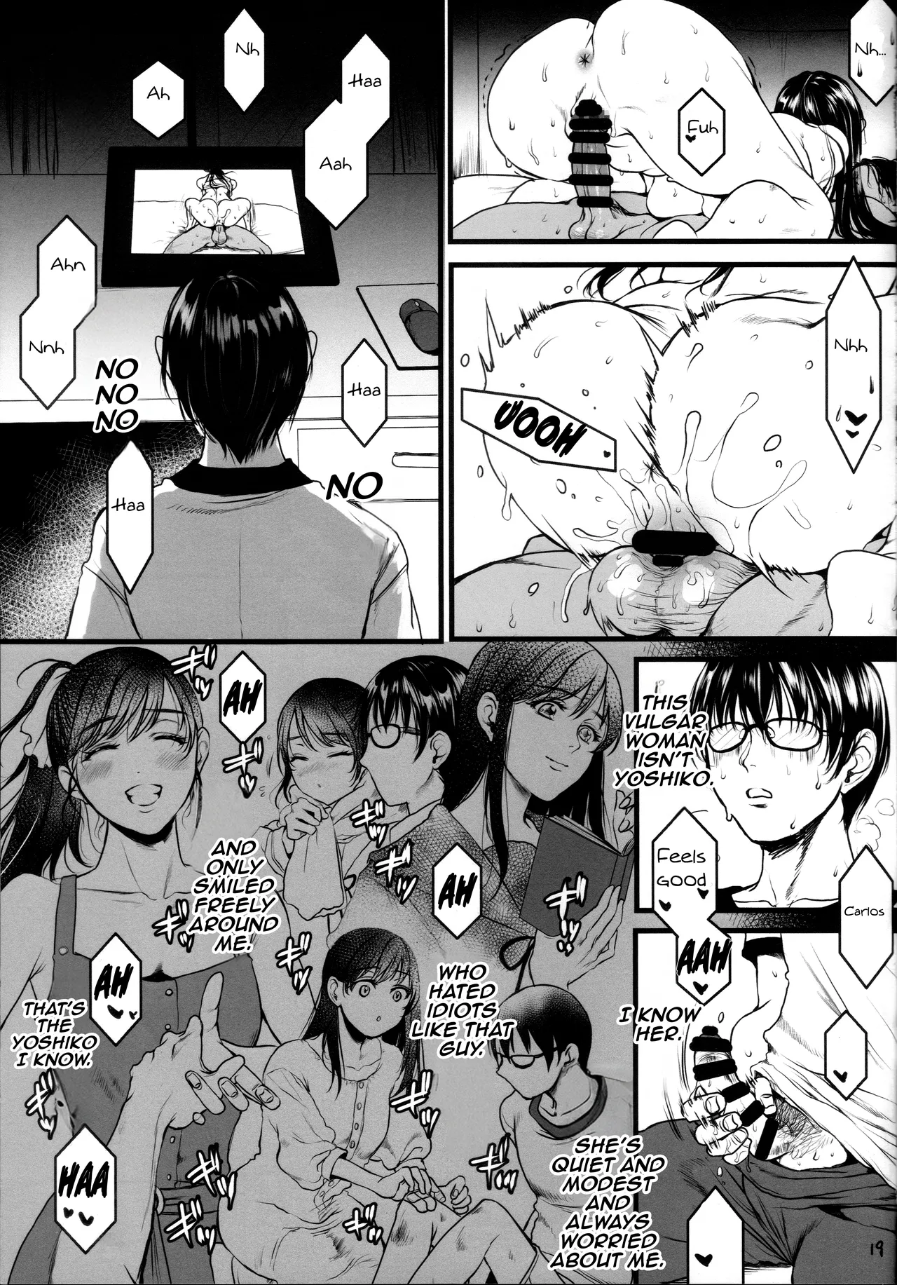 (C100) [Flieger (Ten)] Boku no Yoshiko no Hazudatta. Zanteiban | She was supposed to be my Yoshiko - Temporary version  [English] [Aishi21] 图片编号 18