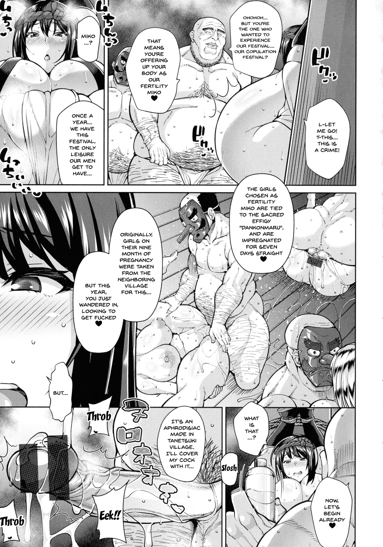 [Drachef] Tanetsukimura's Perverted Mating Festival (Koubi no Ojikan) [English] {Doujins.com} 图片编号 9