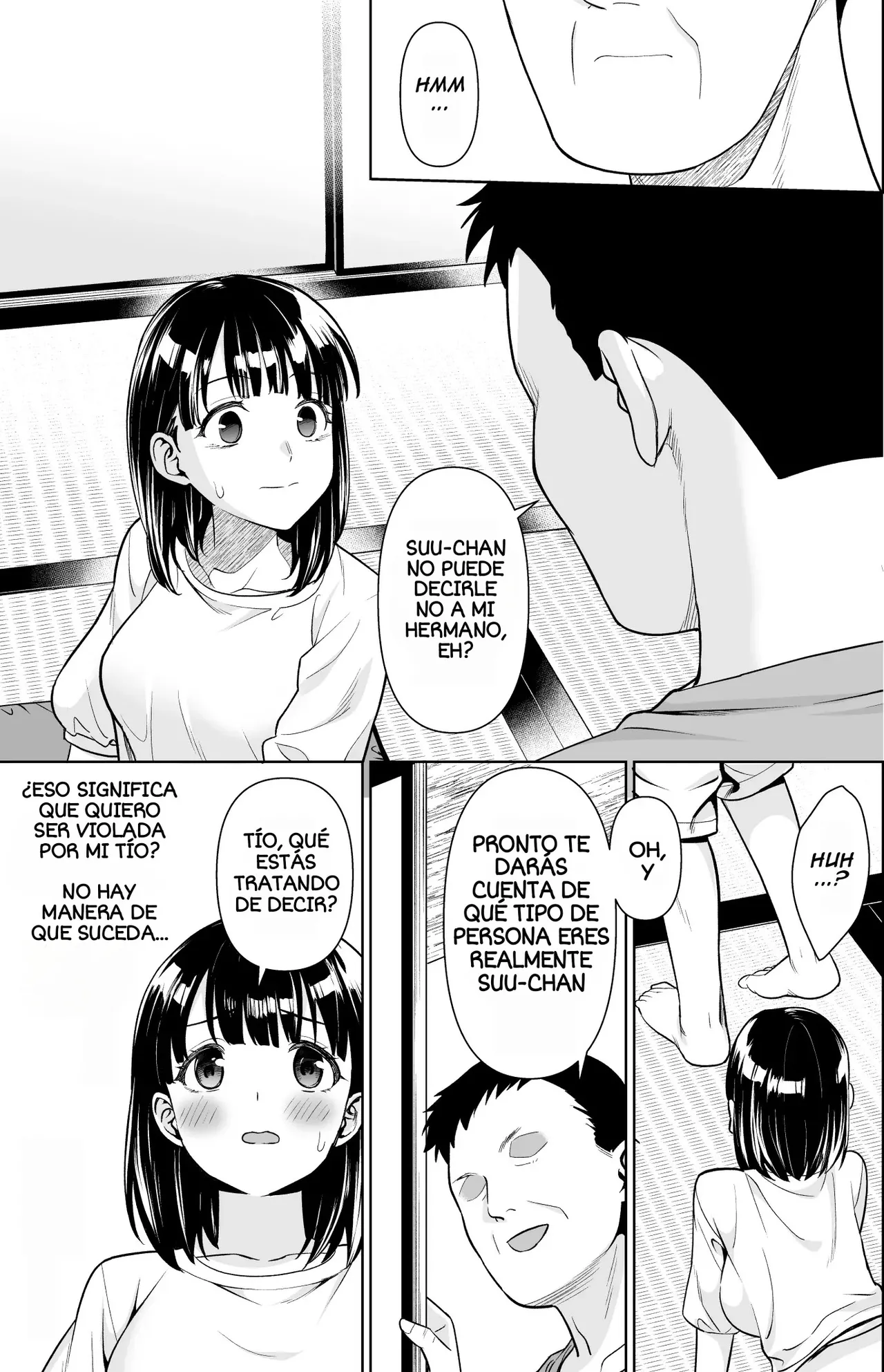 [F Taku (Anma)] Iya da to Ienai Jimikei Shoujo to Inaka no Oji-san 3 | La Chica Tranquila no Puede Negarse a su Tío del Campo 3 [Spanish] [Kazel] [Digital] [Megane ver] 画像番号 28