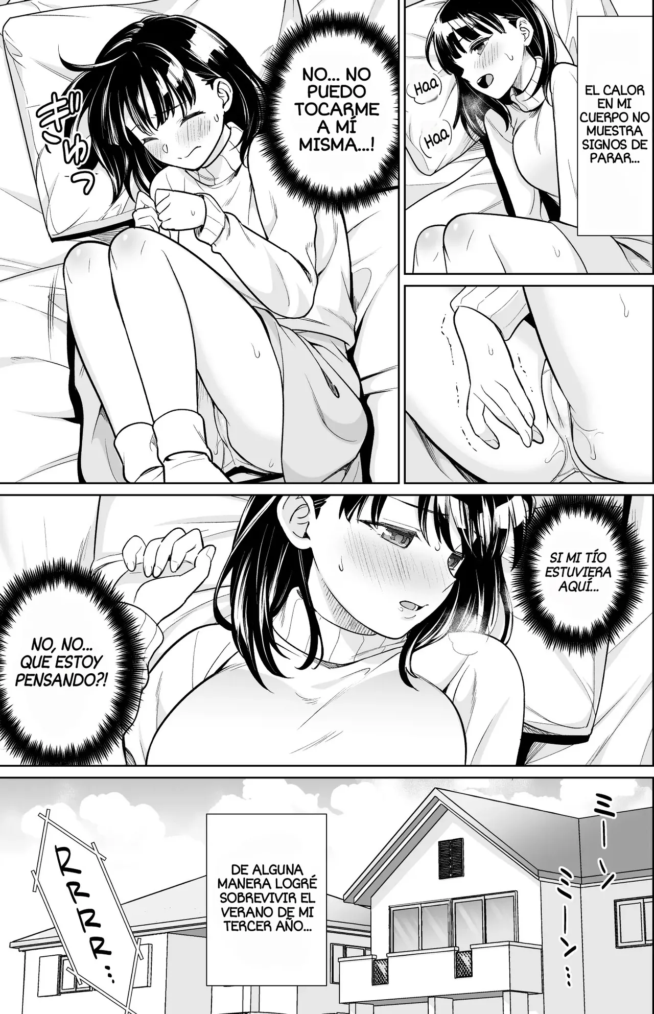 [F Taku (Anma)] Iya da to Ienai Jimikei Shoujo to Inaka no Oji-san 3 | La Chica Tranquila no Puede Negarse a su Tío del Campo 3 [Spanish] [Kazel] [Digital] [Megane ver] 画像番号 30
