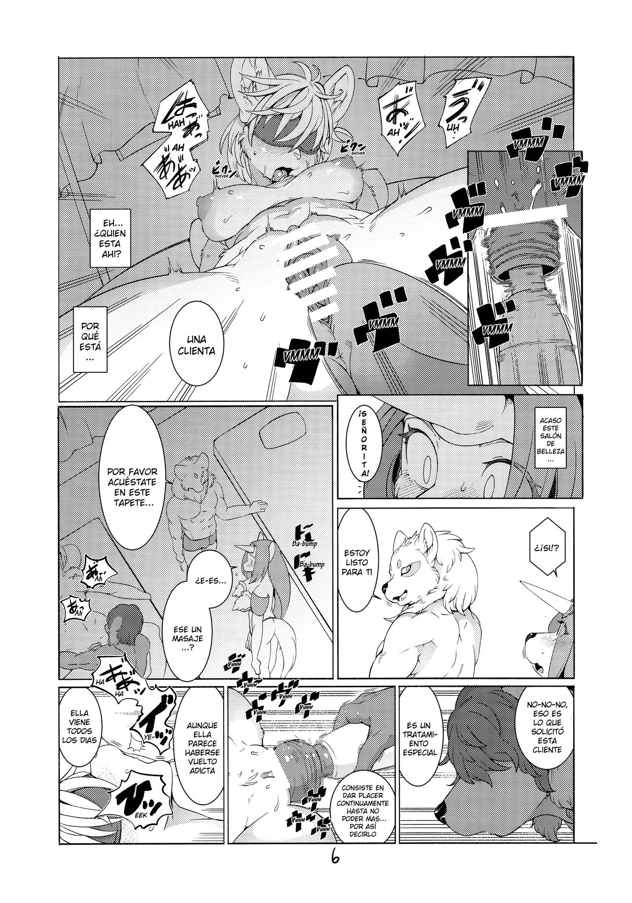 (Kemoket 4) [Kemono Ekaki no Kousoku 2 (Sindoll)] Domina De Est | The Domina Beauty Shop (Seiken Densetsu: Legend of Mana) [Spanish] [Kamus2001] image number 5