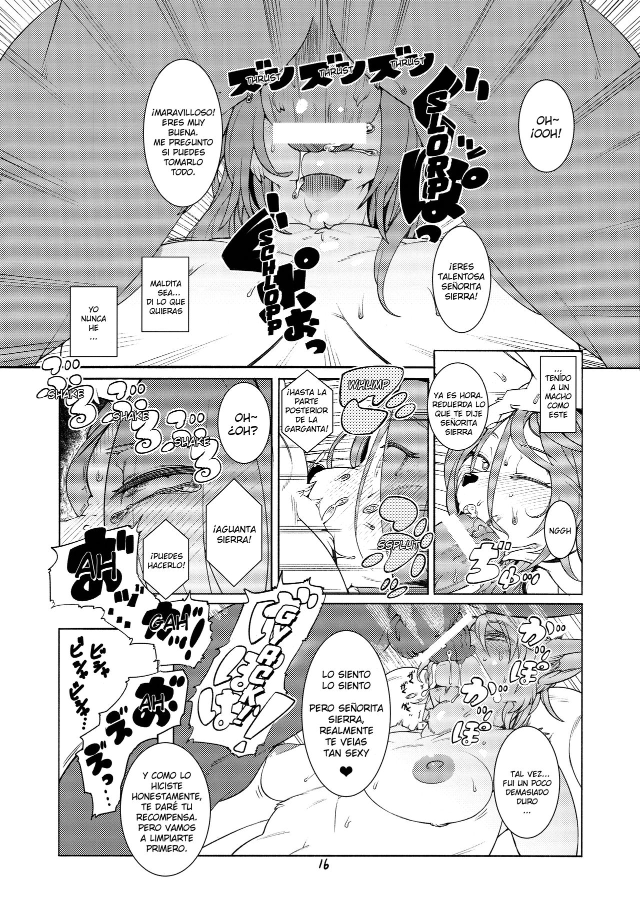 (Kemoket 4) [Kemono Ekaki no Kousoku 2 (Sindoll)] Domina De Est | The Domina Beauty Shop (Seiken Densetsu: Legend of Mana) [Spanish] [Kamus2001] image number 15