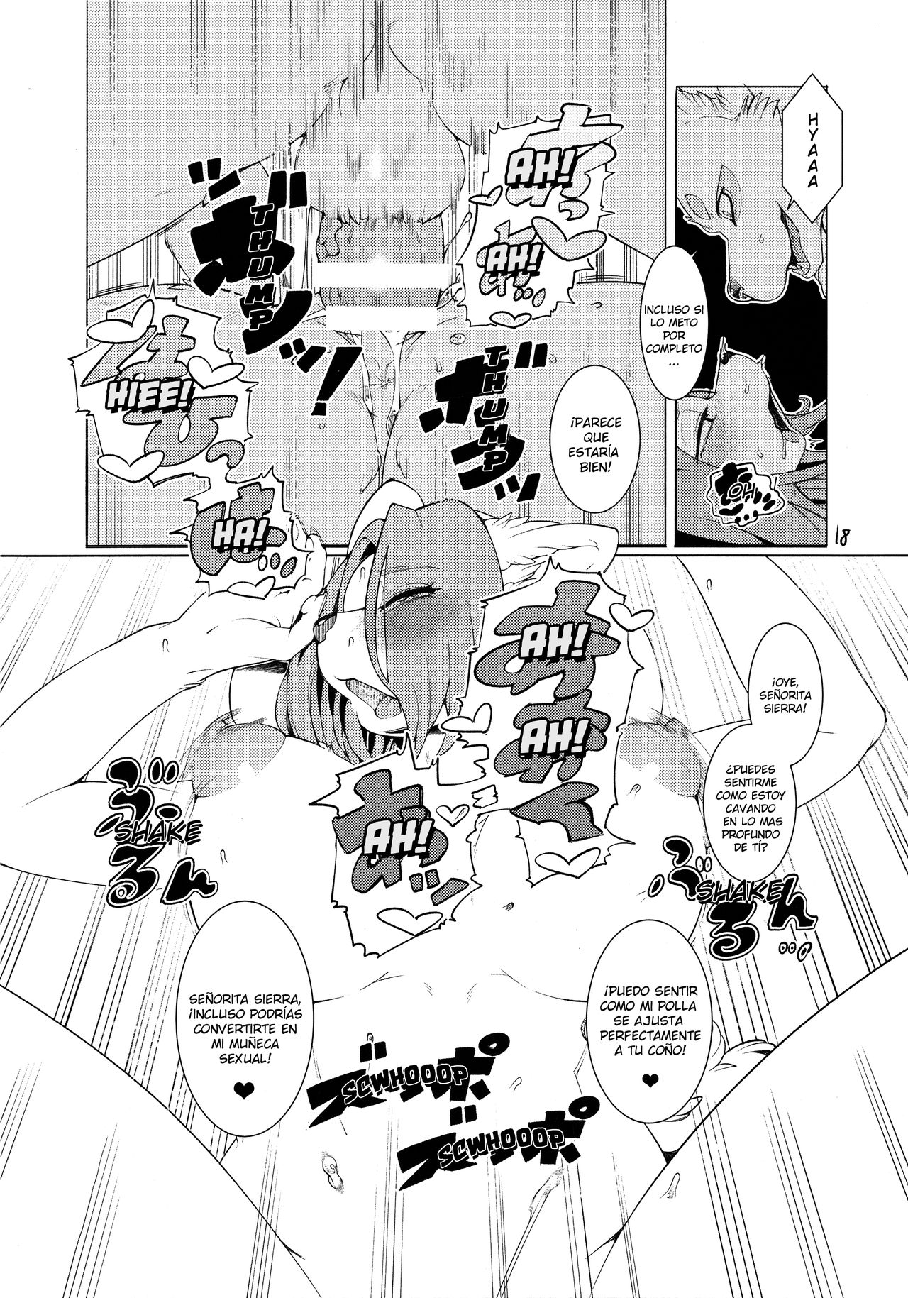 (Kemoket 4) [Kemono Ekaki no Kousoku 2 (Sindoll)] Domina De Est | The Domina Beauty Shop (Seiken Densetsu: Legend of Mana) [Spanish] [Kamus2001] image number 17