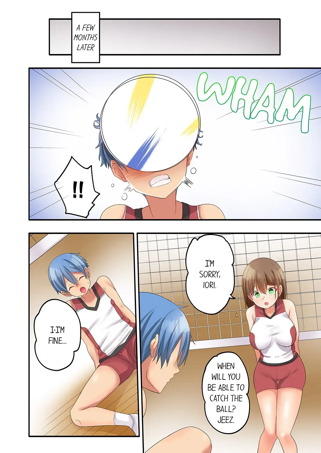 [Kazutaro] Hitozuma Volley-bu no Asedaku SEX ~Shower Abinagara Mitchaku Shichau? 5-6 | Married Women's Volleyball Club Sweaty Sex - We're Being Glued Together While Taking A Shower? 5-6 [English] 图片编号 51