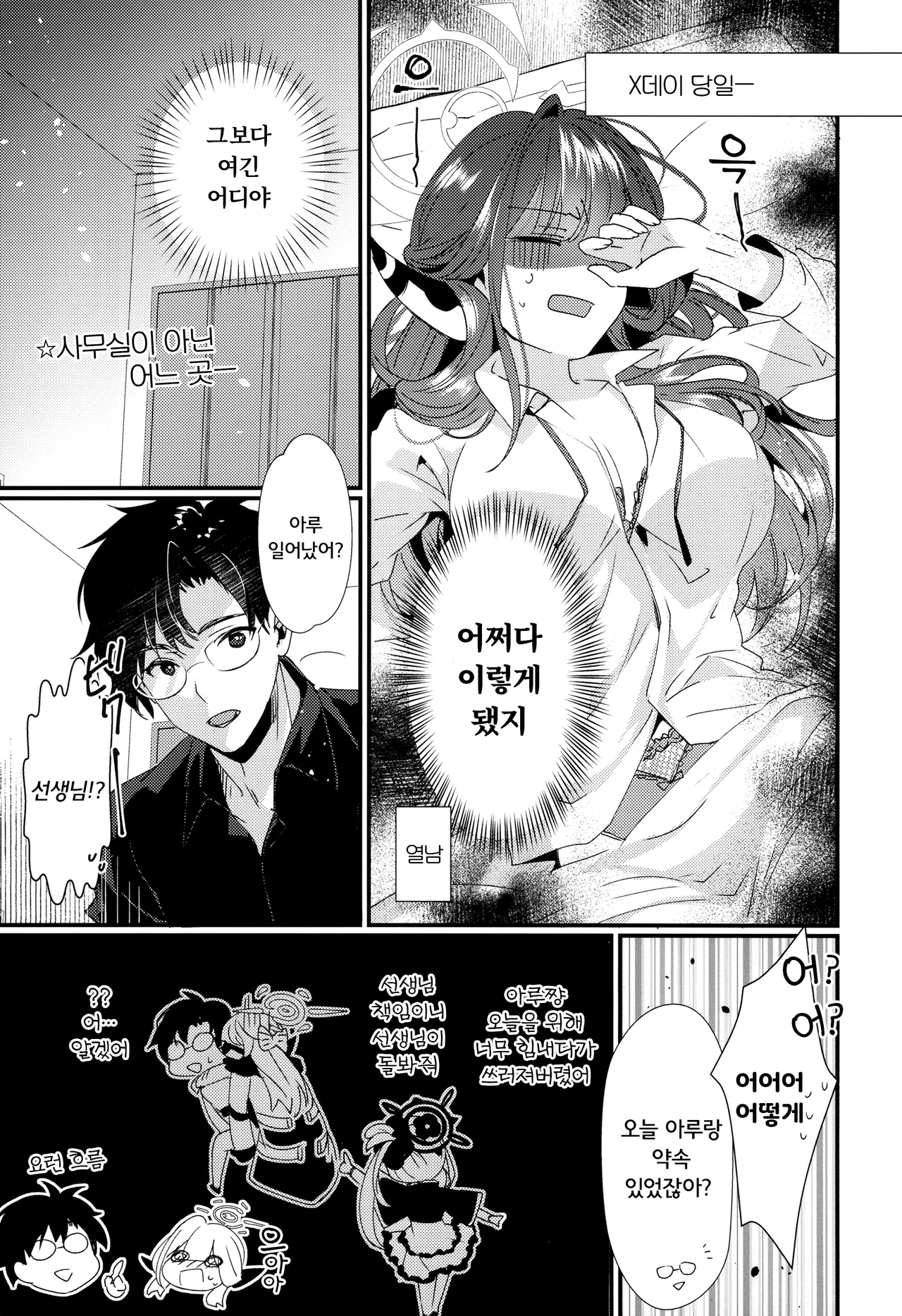 [hlz (Sanom)] Hardboiled Archive (Blue Archive) [Korean] 图片编号 8