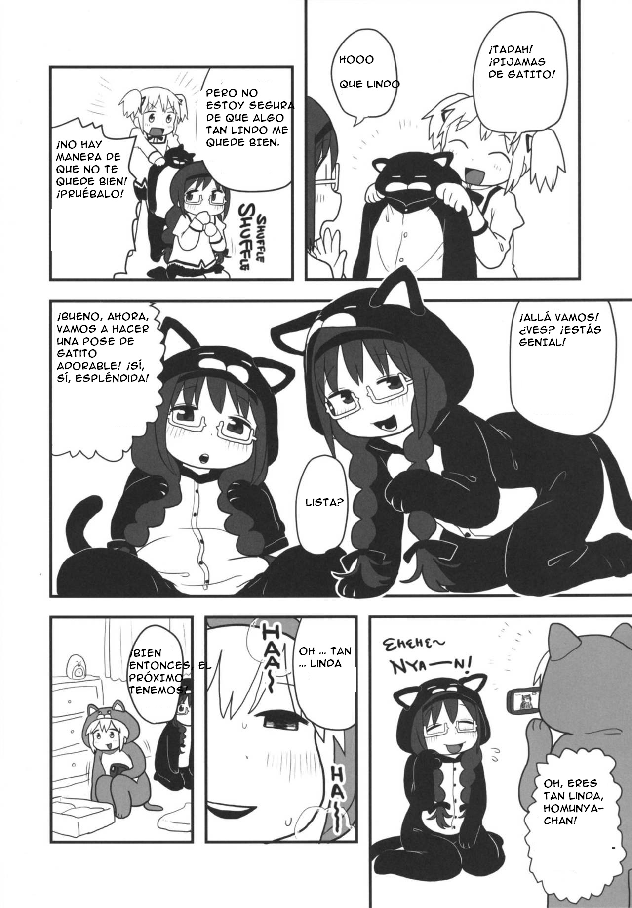 (C87) [Surudoiman no Irutokoro (Norihito)] Issyoukenmei Homura | Homura Hangs On! (Puella Magi Madoka Magica)SPANISH(Traduccion:CristoferDeLosAndes) 图片编号 5