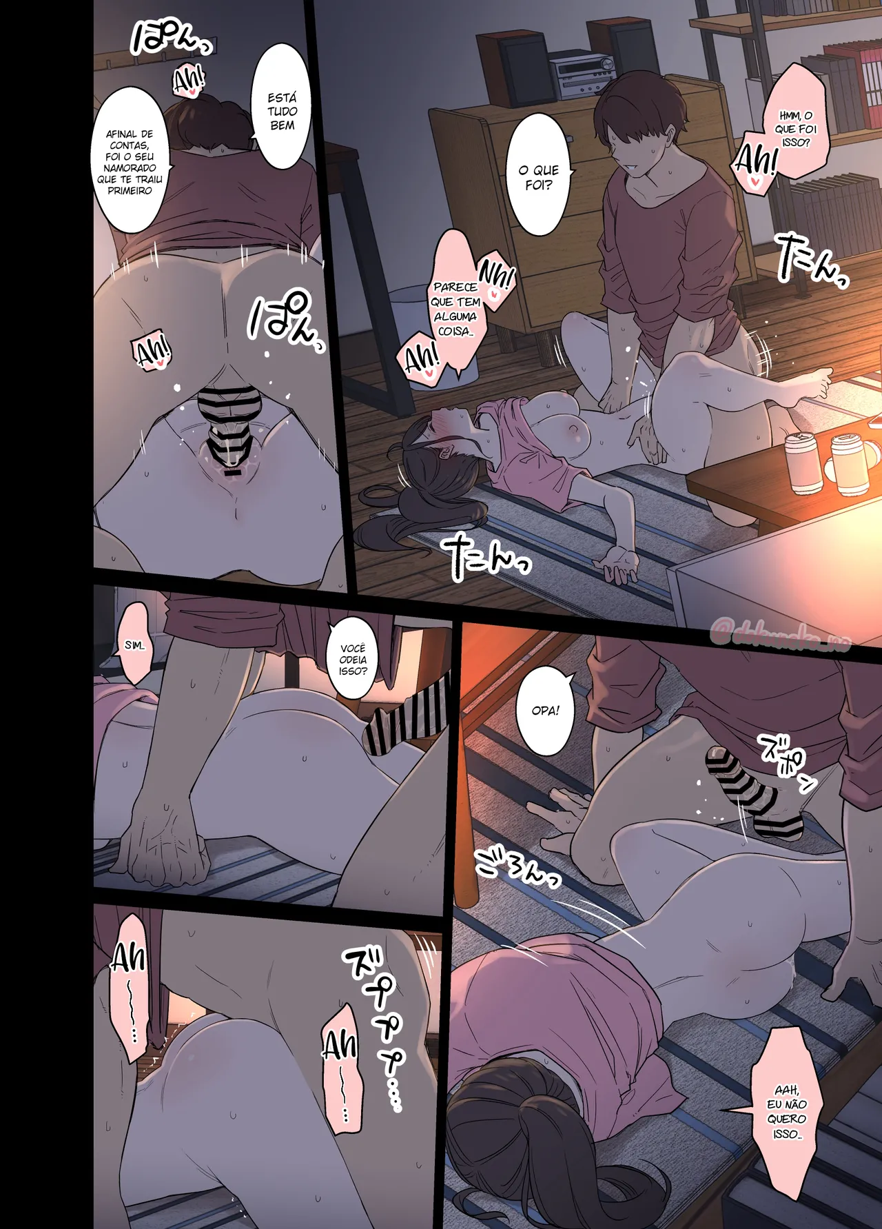 [Dokuneko Noil] Tonari ni Sumu Onnanoko ni Warui Koto o suru Hanashi (Kouhen) | Uma história sobre fazer coisas ruins com a garota que mora ao lado (Parte 2) [Portuguese-BR] [Legoshi] 图片编号 2