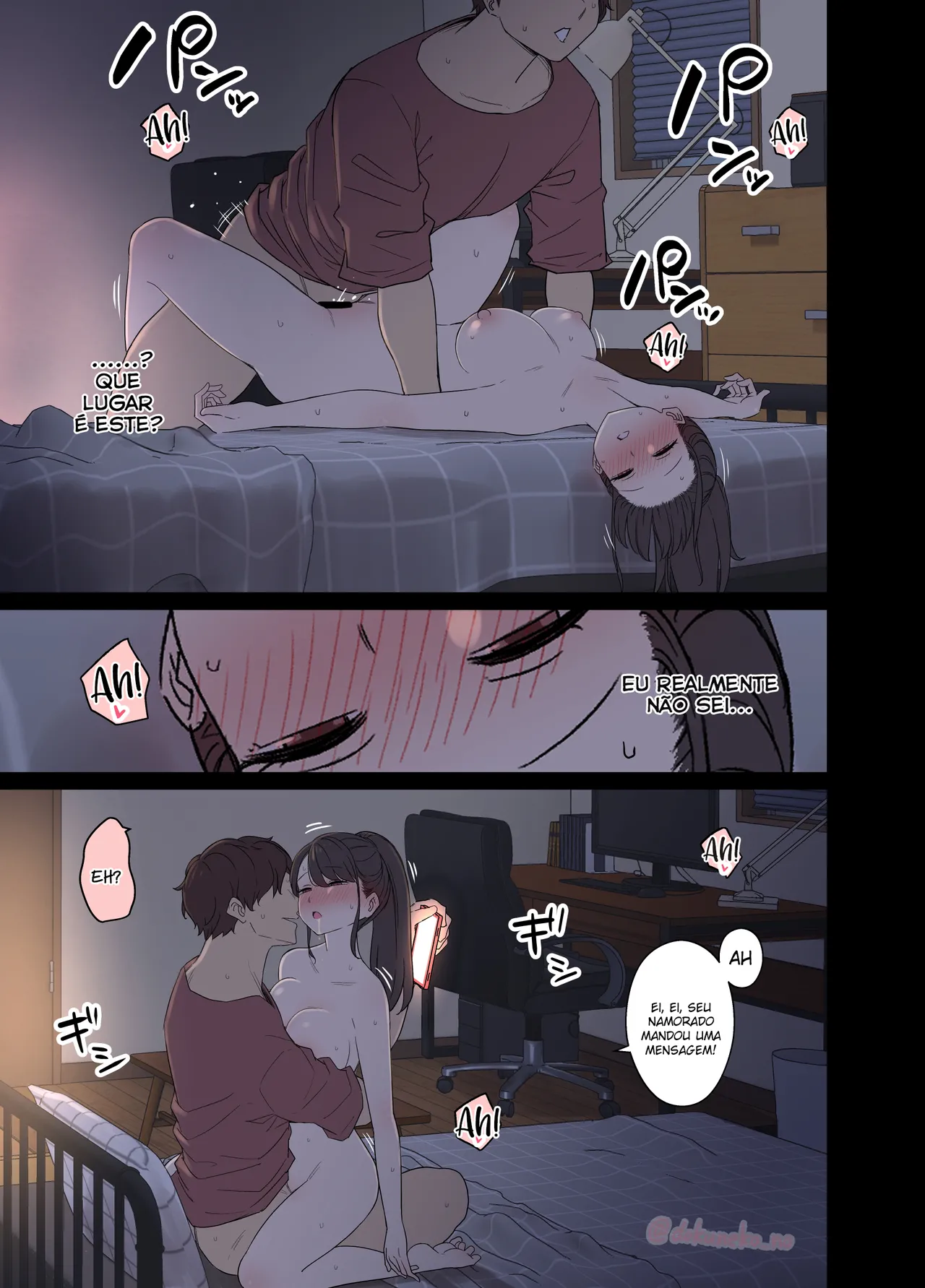 [Dokuneko Noil] Tonari ni Sumu Onnanoko ni Warui Koto o suru Hanashi (Kouhen) | Uma história sobre fazer coisas ruins com a garota que mora ao lado (Parte 2) [Portuguese-BR] [Legoshi] 图片编号 7