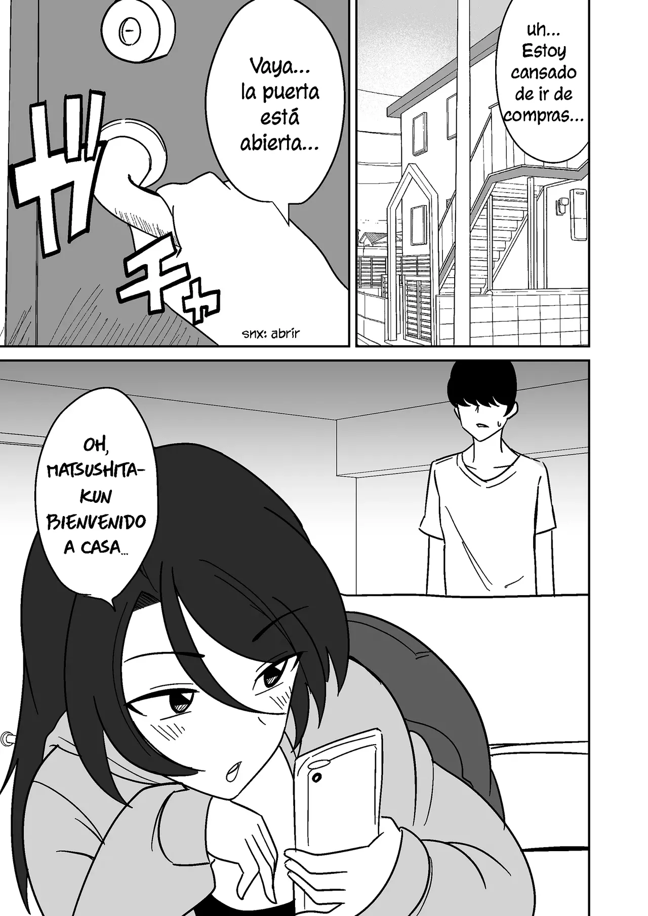 [Shikibuton Cover] Shiri no Dekai MotoYan Hitozuma ni Tanetsuke Press-suru Hanashi | Una Historia Sobre una Esposa Ex Delincuente con un Gran Trasero que Queda Embarazada [Spanish] [La Legión Fantasma] image number 2