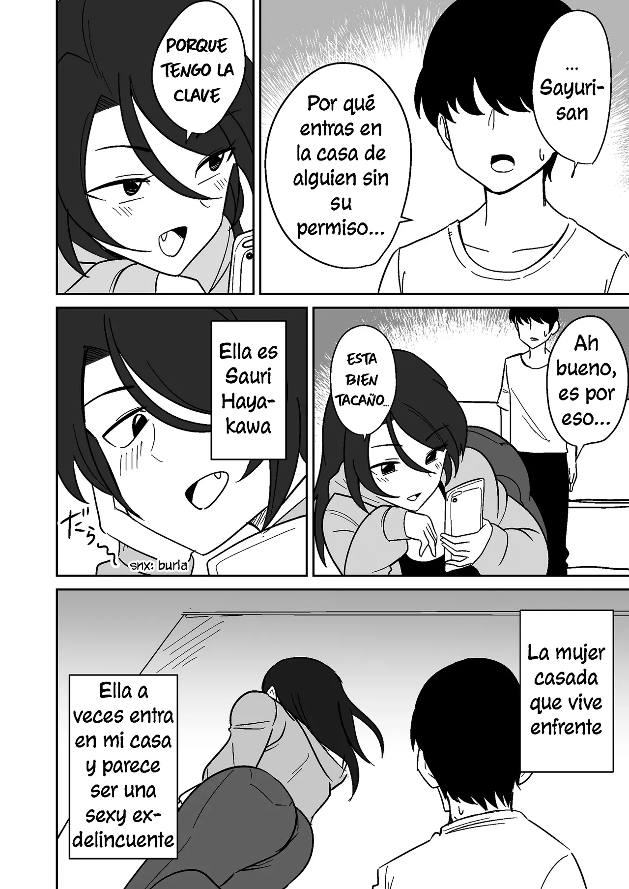 [Shikibuton Cover] Shiri no Dekai MotoYan Hitozuma ni Tanetsuke Press-suru Hanashi | Una Historia Sobre una Esposa Ex Delincuente con un Gran Trasero que Queda Embarazada [Spanish] [La Legión Fantasma] image number 3