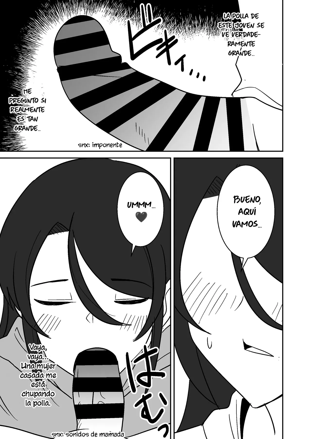 [Shikibuton Cover] Shiri no Dekai MotoYan Hitozuma ni Tanetsuke Press-suru Hanashi | Una Historia Sobre una Esposa Ex Delincuente con un Gran Trasero que Queda Embarazada [Spanish] [La Legión Fantasma] image number 8