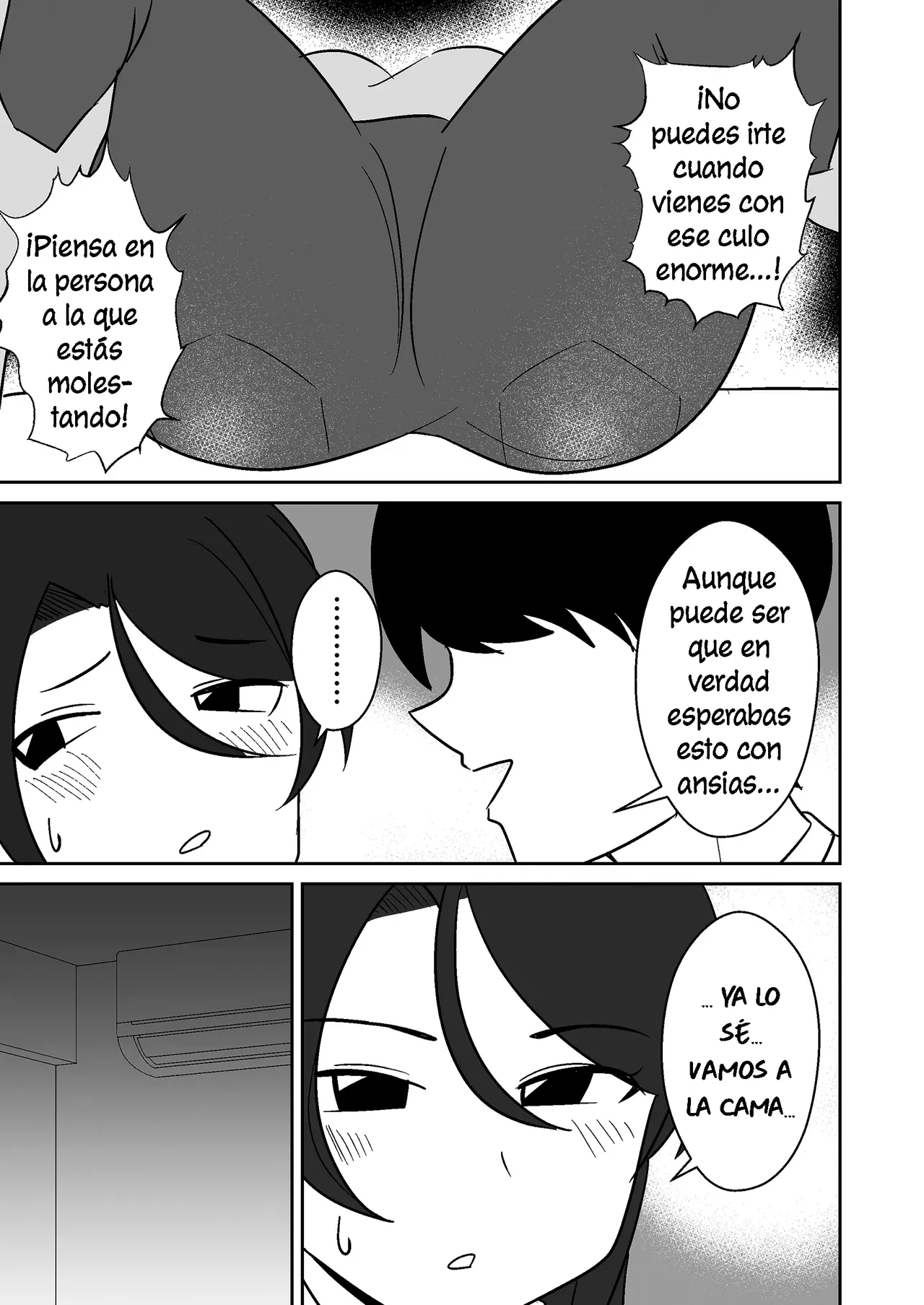 [Shikibuton Cover] Shiri no Dekai MotoYan Hitozuma ni Tanetsuke Press-suru Hanashi | Una Historia Sobre una Esposa Ex Delincuente con un Gran Trasero que Queda Embarazada [Spanish] [La Legión Fantasma] image number 12