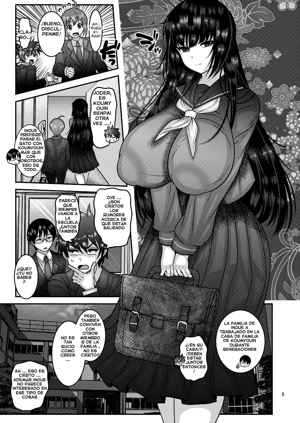 [Botamochi no Utage (Nayuzaki Natsumi)] Ochiru Hana - Tsubaki Hen [spanish]  [Digital] 图片编号 4