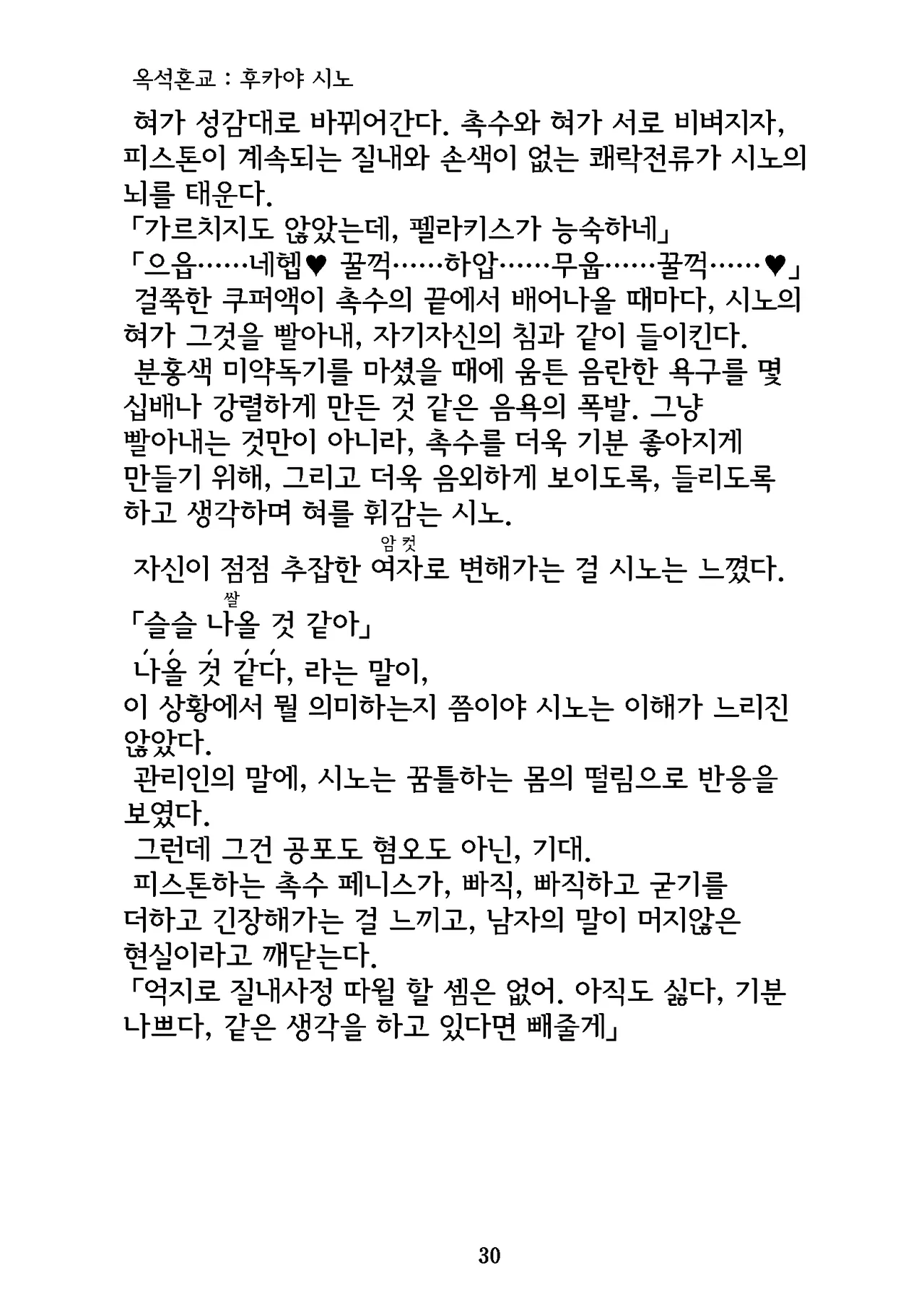 [Niwakakamikiriyamodoki (ADU, Hoshii Garu)] Gyokusekikonkou : Fukaya Shino | 옥석혼교 : 후카야 시노 [Korean] image number 31