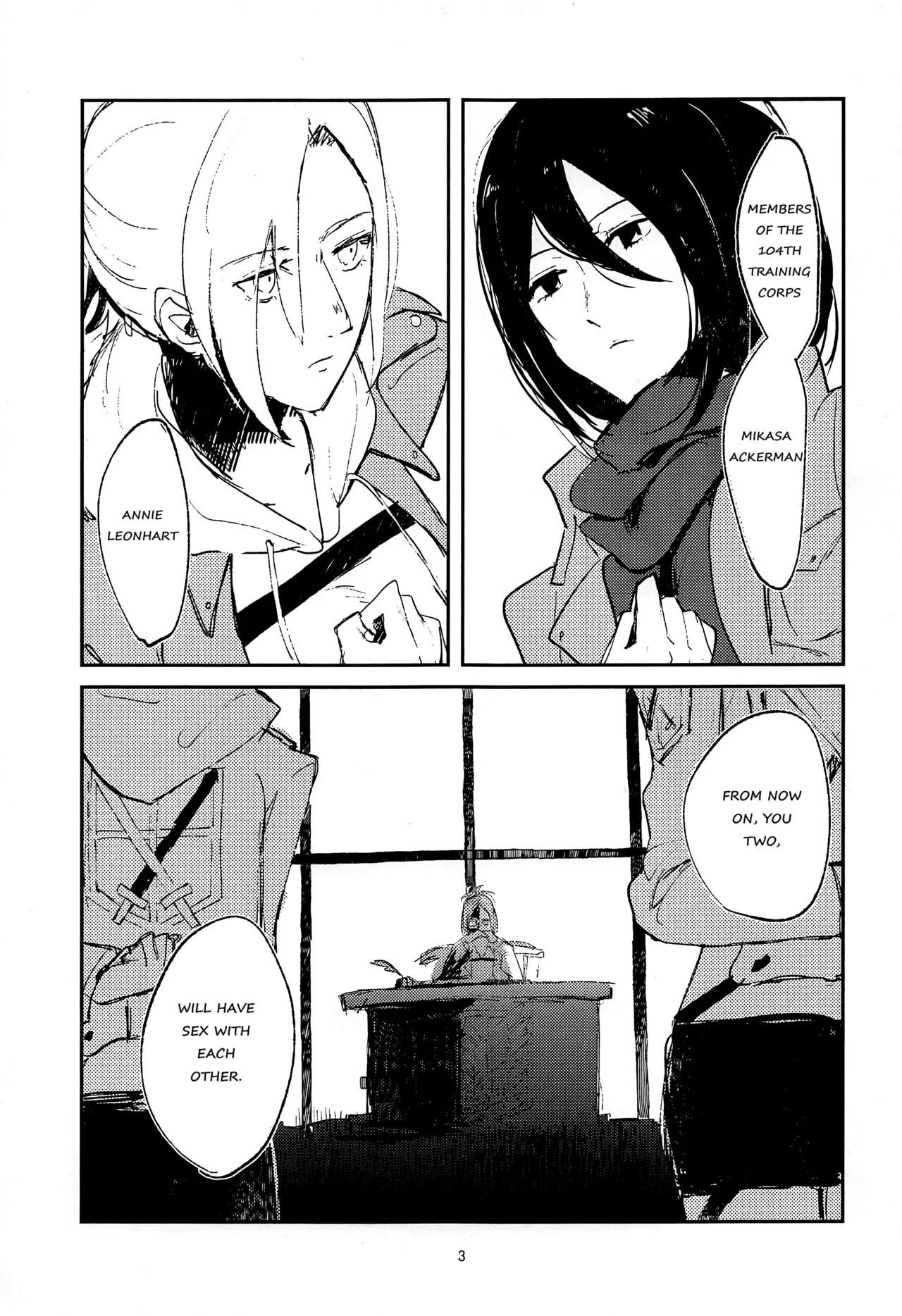 (Dai 15 Kai Hekigai Chousa Haku) [PHENOMENA (Dai Pippy)] Guinea Pig (Shingeki no Kyojin) [English] [Omega_dd] 图片编号 2