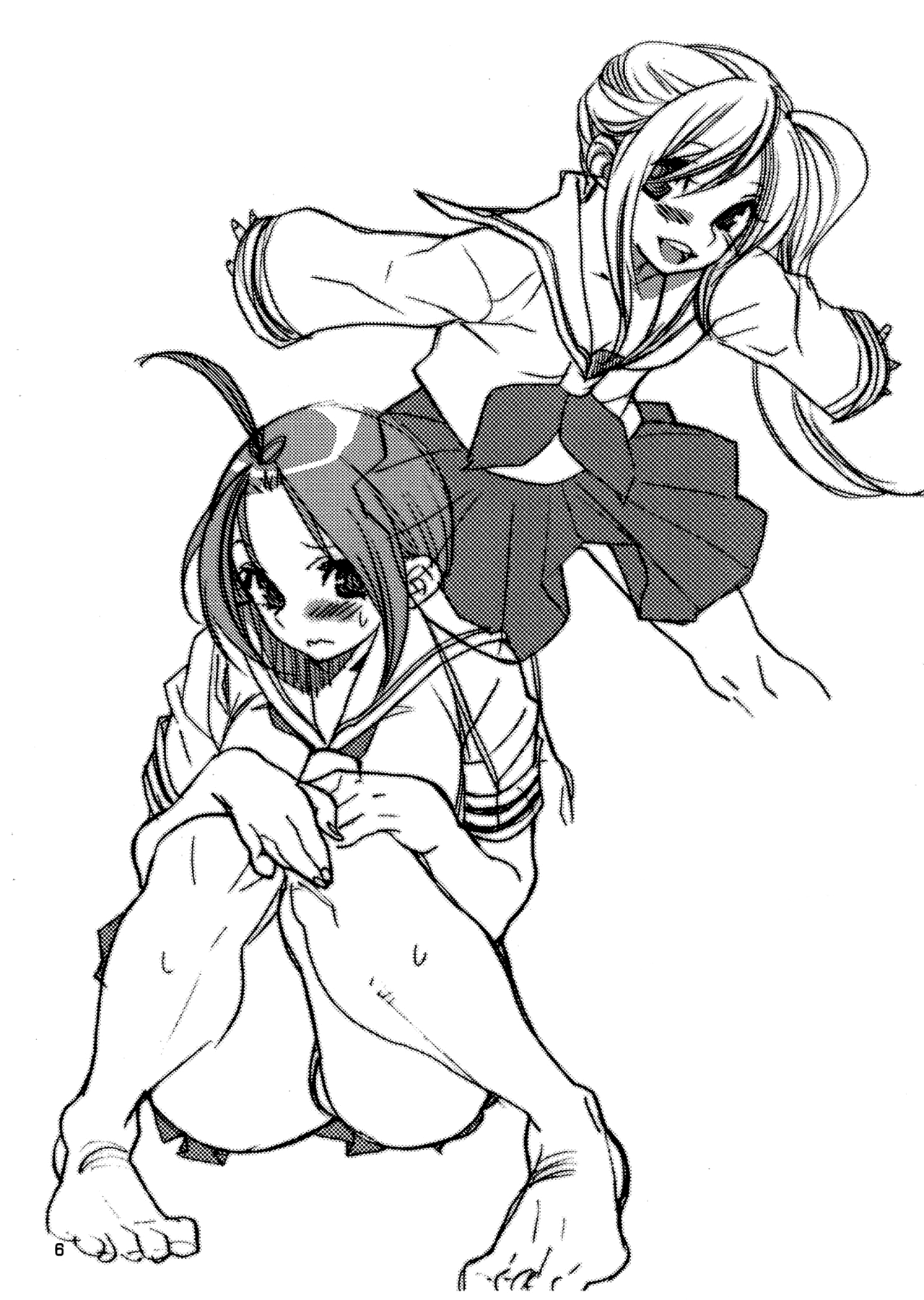 (SC34) [Yakiniku Tekoku (Hayate Megumi)] Honetsuki Karubi o Hone Made Shabure (Sumomomo Momomo) [Textless] image number 6